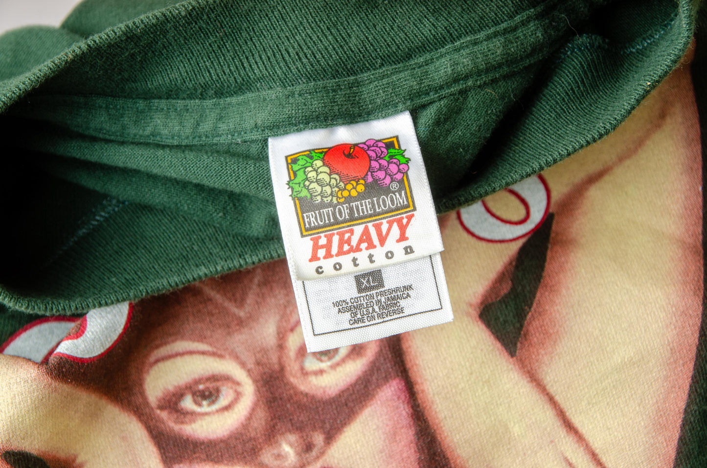 90s Golden Smog Weird Tales Green Cotton T Shirt