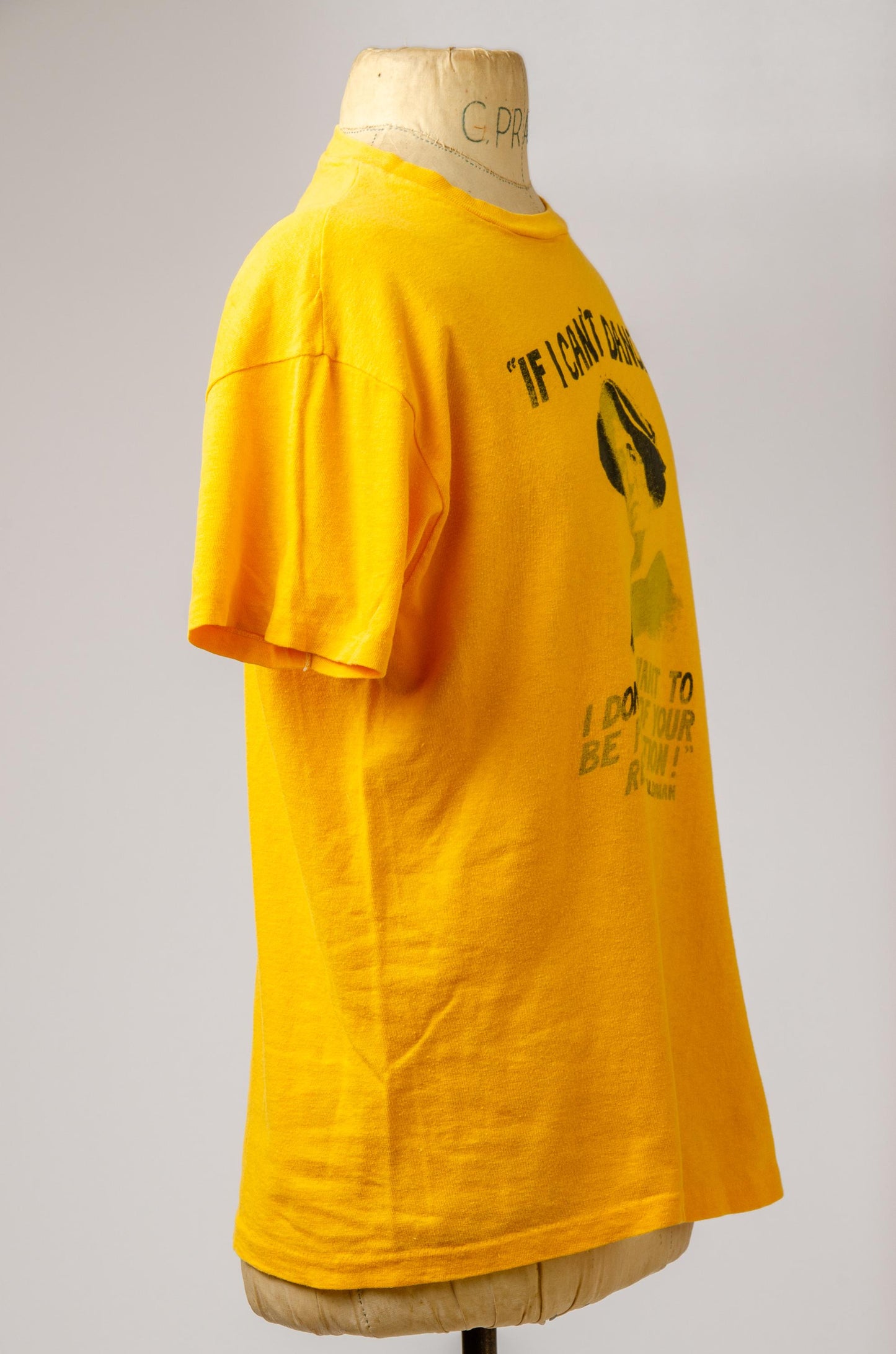 1970s Emma Goldman Radical Feminist Cotton T Shirt