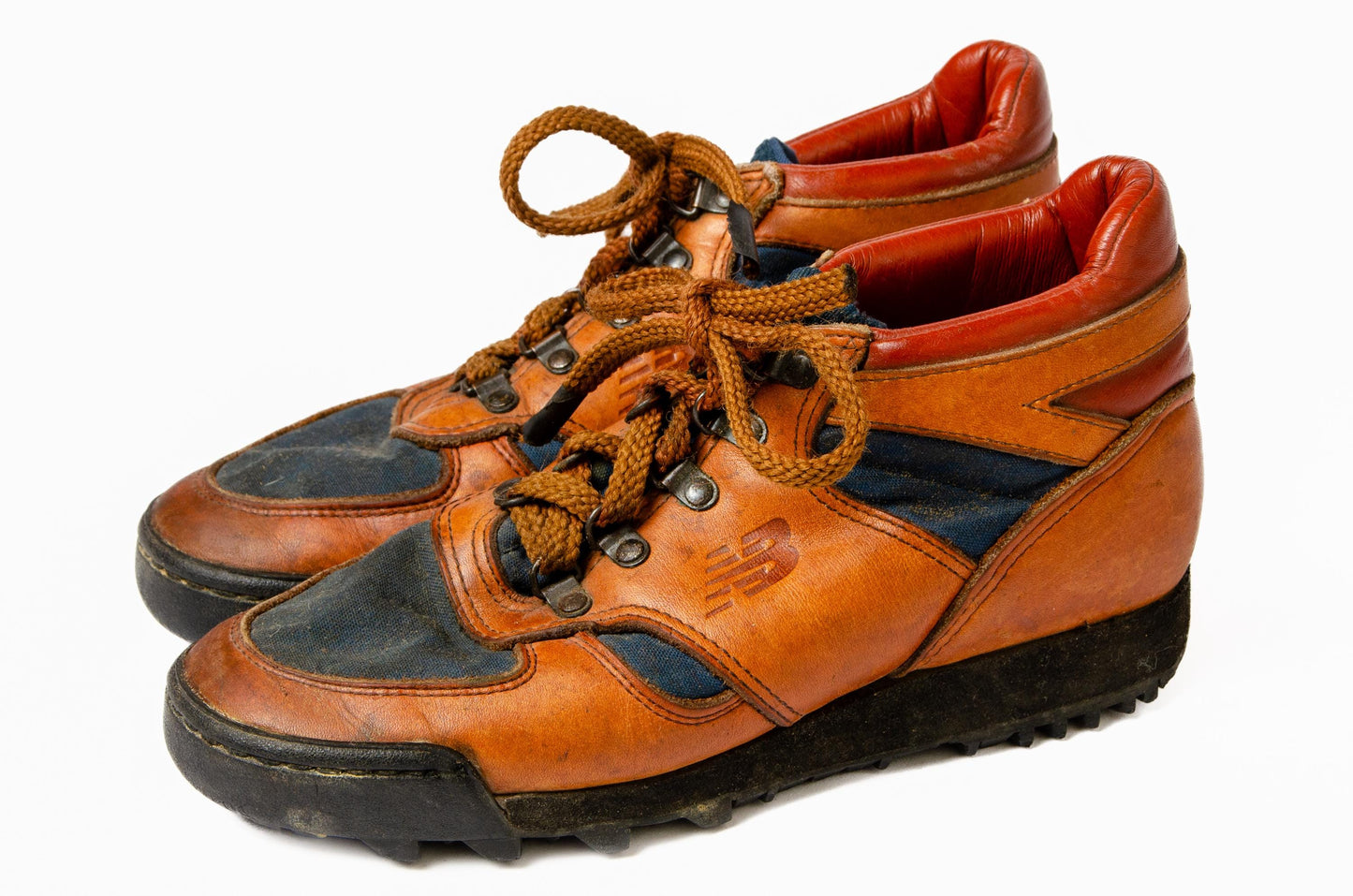 1980s New Balance Gortex & Leather Mountaineer Hiking Boots, 7.5 womens