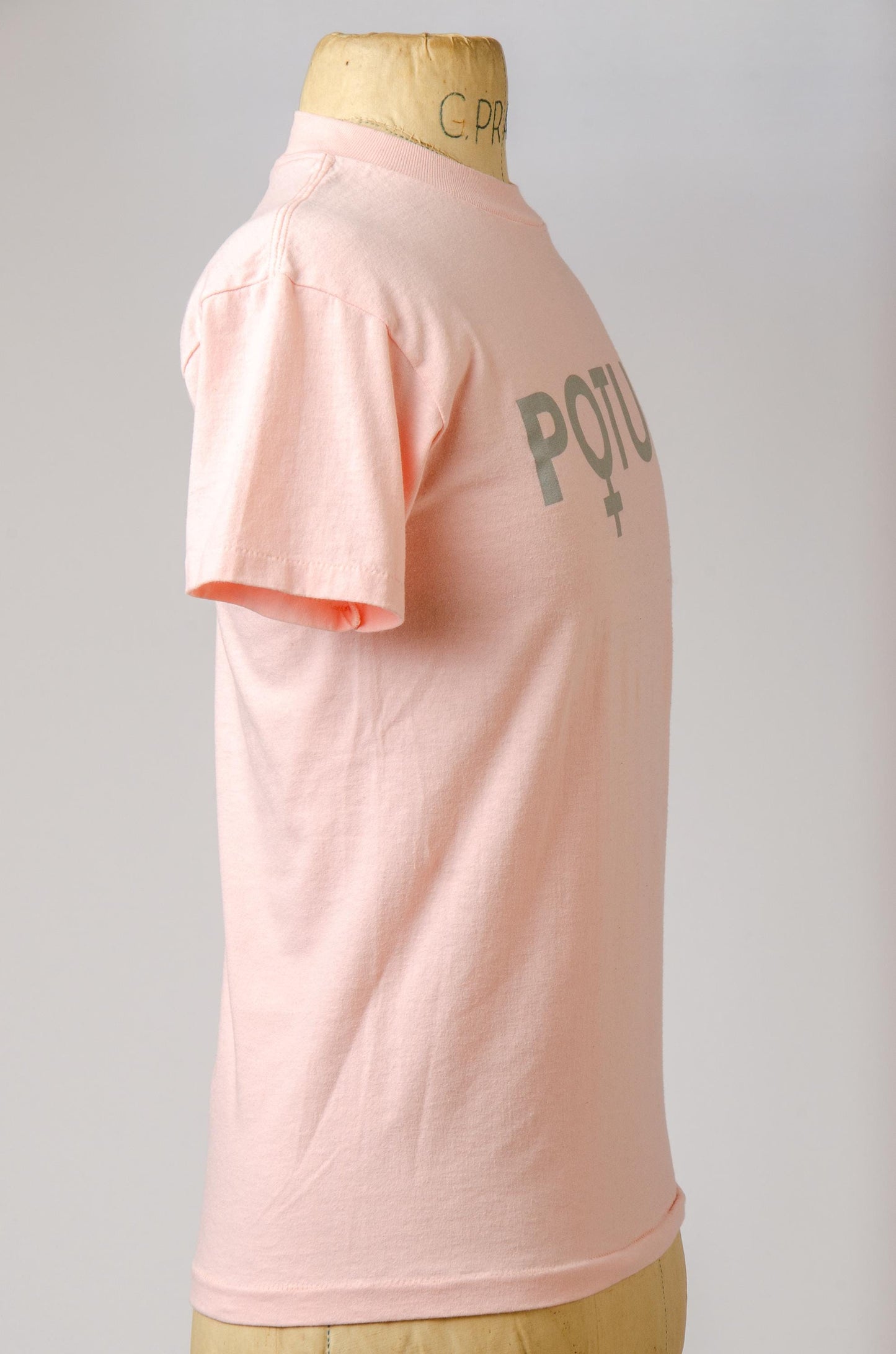 1980s POTUS Feminist Political Pink Cotton T Shirt
