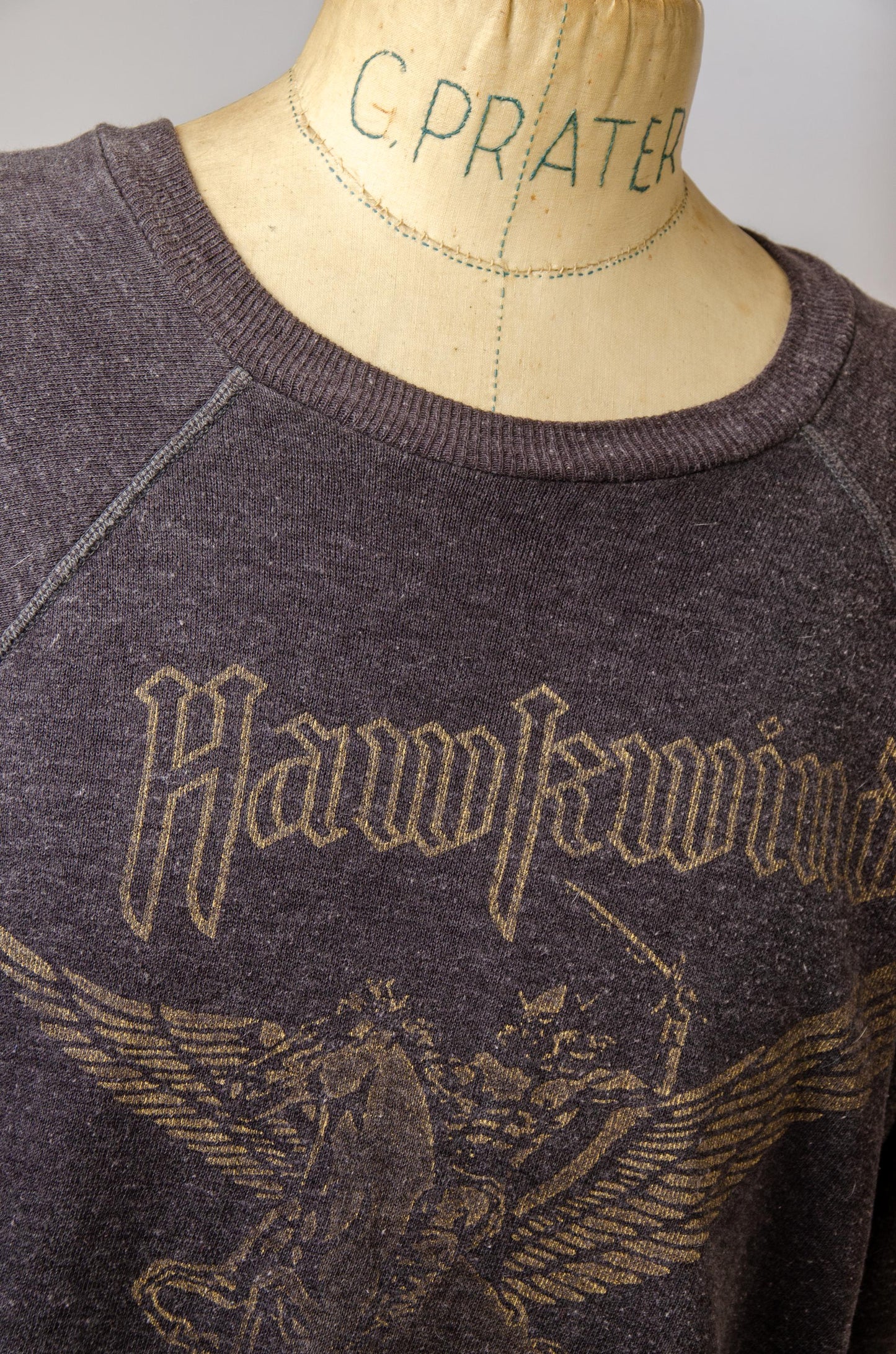 1970s Hawkwind Flying Horseman Sweatshirt Perfectly Worn British Rock