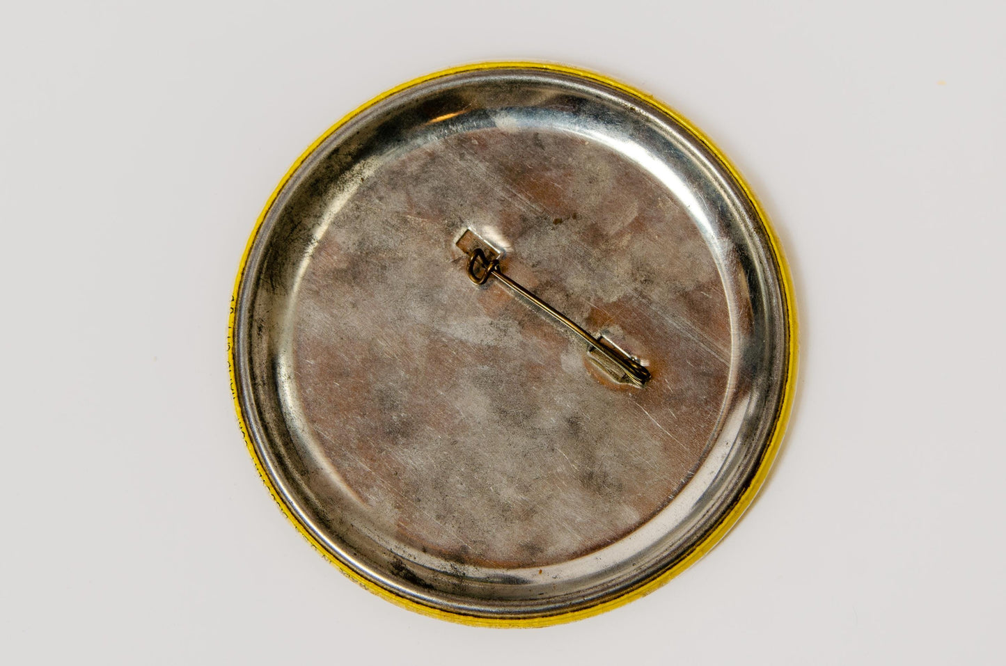 1970s Smiley Face XL Pinback Hippie Button