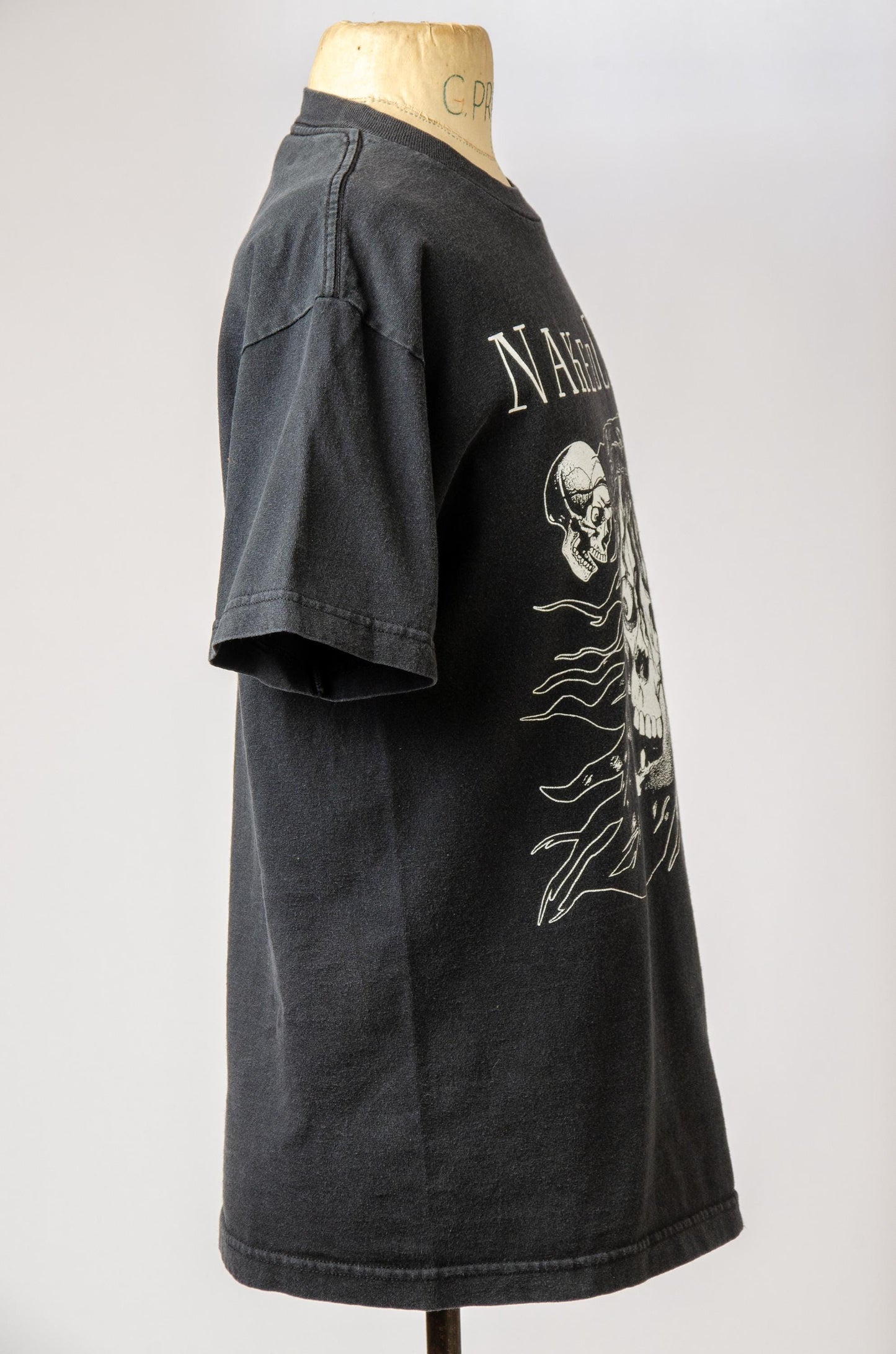 Y2K Naked City John Zorn Black Cotton Metal T Shirt