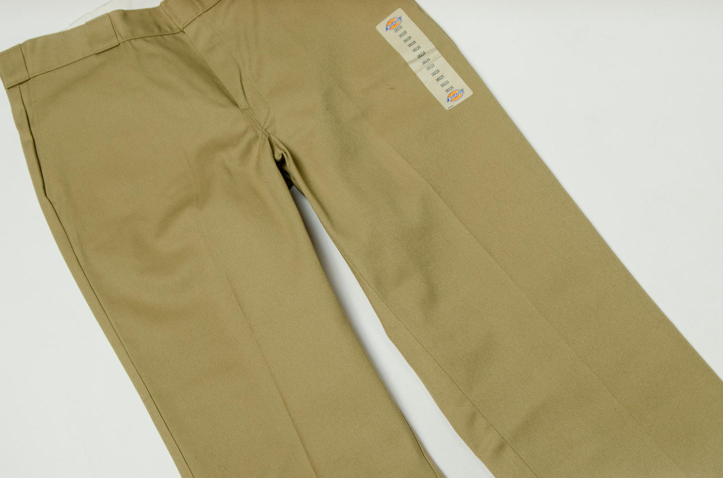 Vintage Dickies Deadstock USA Khaki Canvas Cotton Skateboard Pants 36 x 29