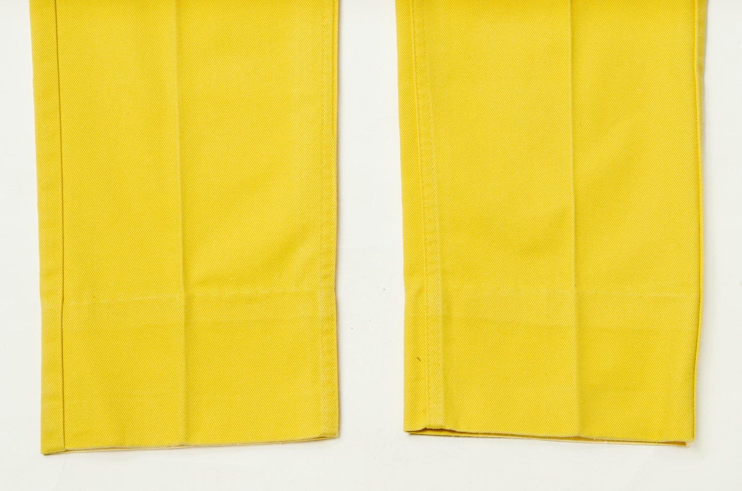 1970s Levis 505 Yellow Denim High Waisted Tapered Leg Jeans 31 x 29