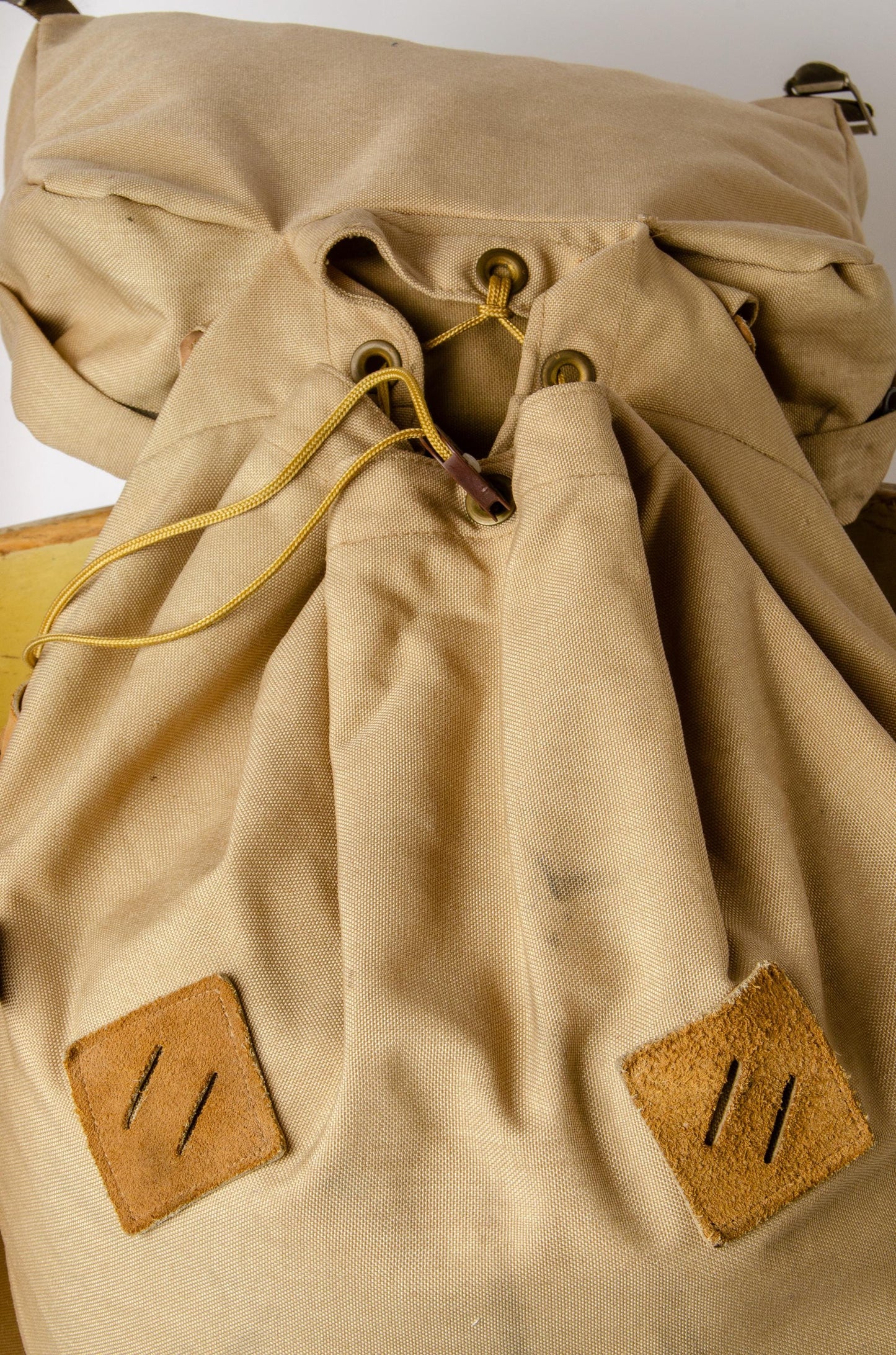 1974 REI Internal Frame Rucksack Leather Bottom Backpack