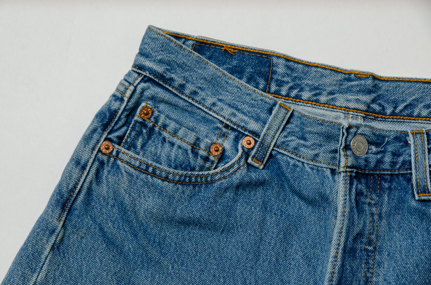 Vintage Levis 501 Cut Off Shorts Frayed Jeans W 29
