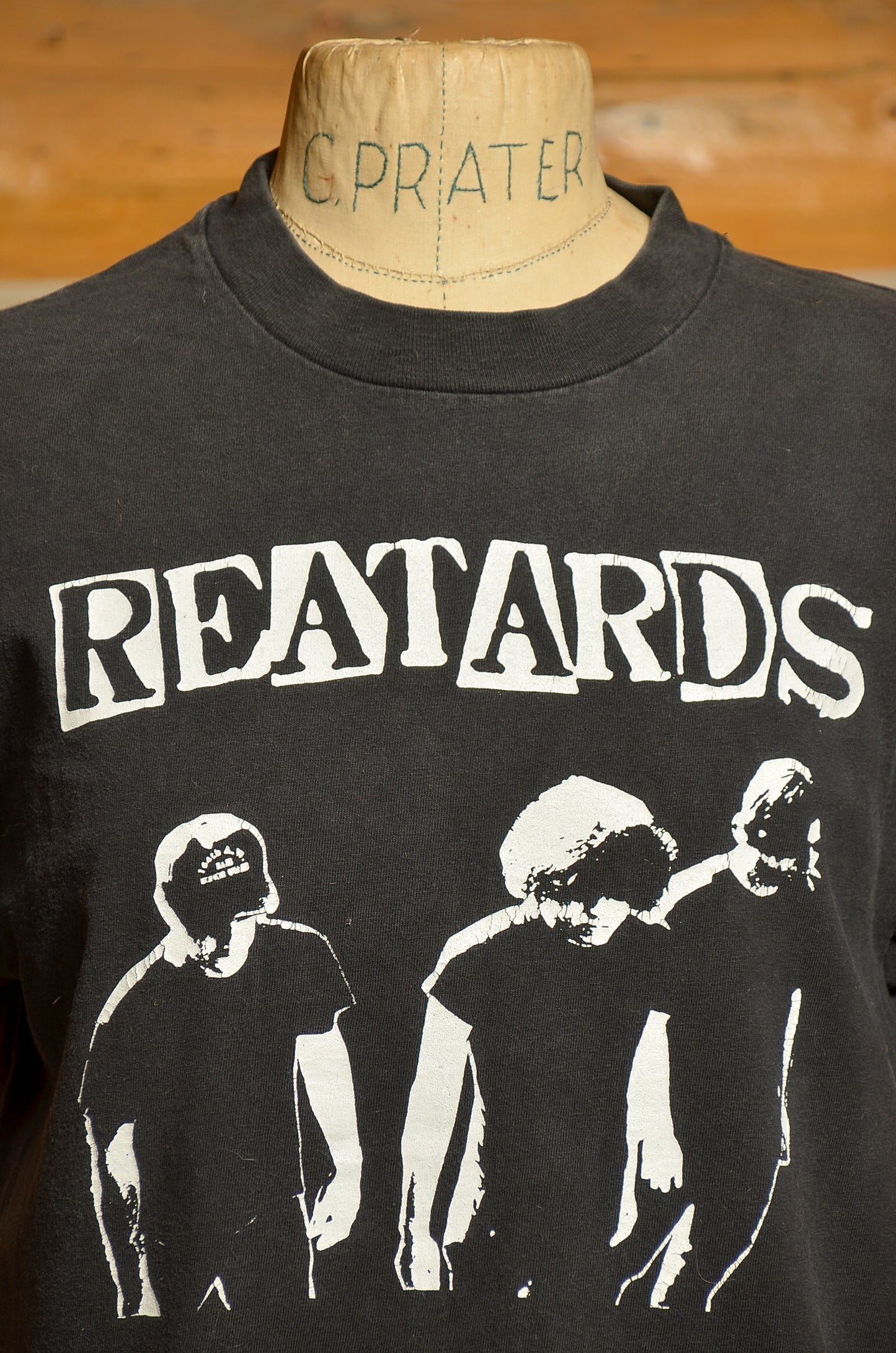90s The Reatards Grown Up Fucked Up Empty Records Black Cotton Punk Tee