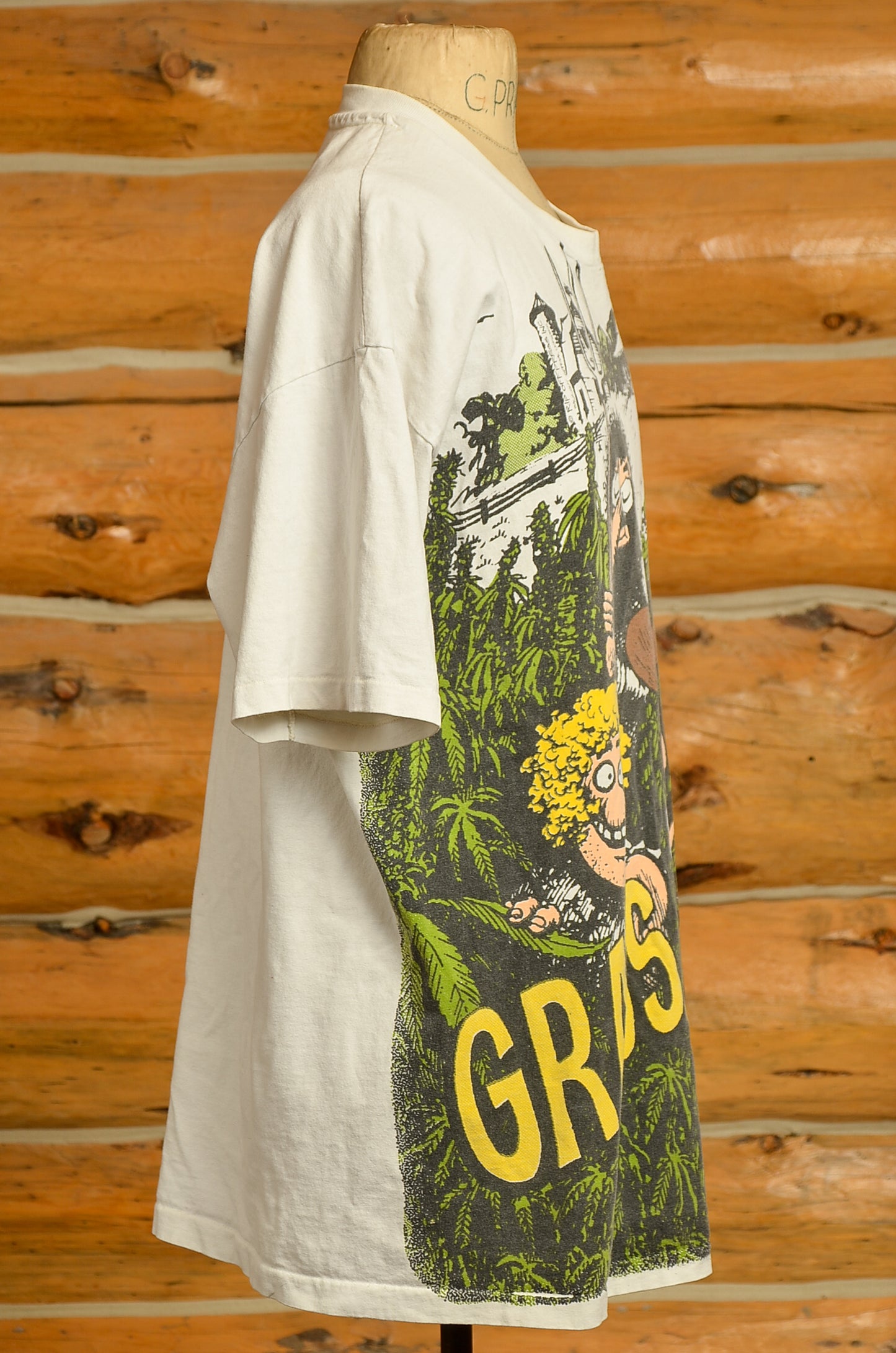 90s Fabulous Furry Freak Brothers Grass Roots Underground Comic Book T Shirt