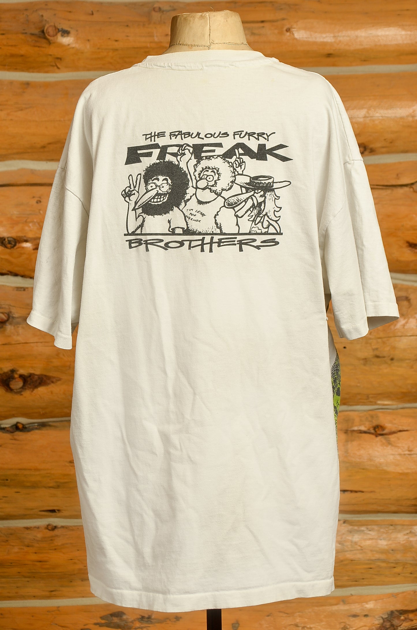 90s Fabulous Furry Freak Brothers Grass Roots Underground Comic Book T Shirt