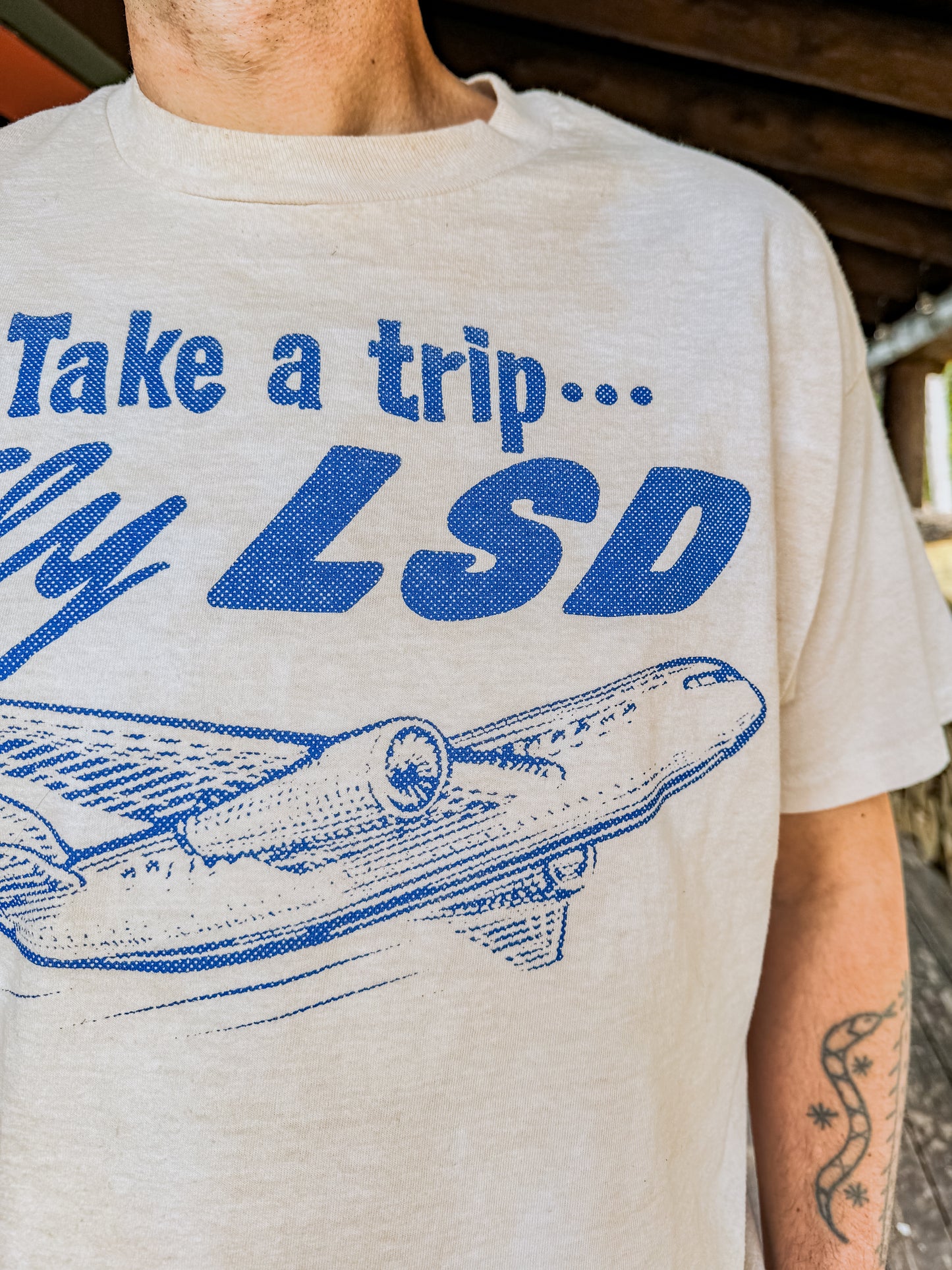 Fly LSD on Vintage Tee