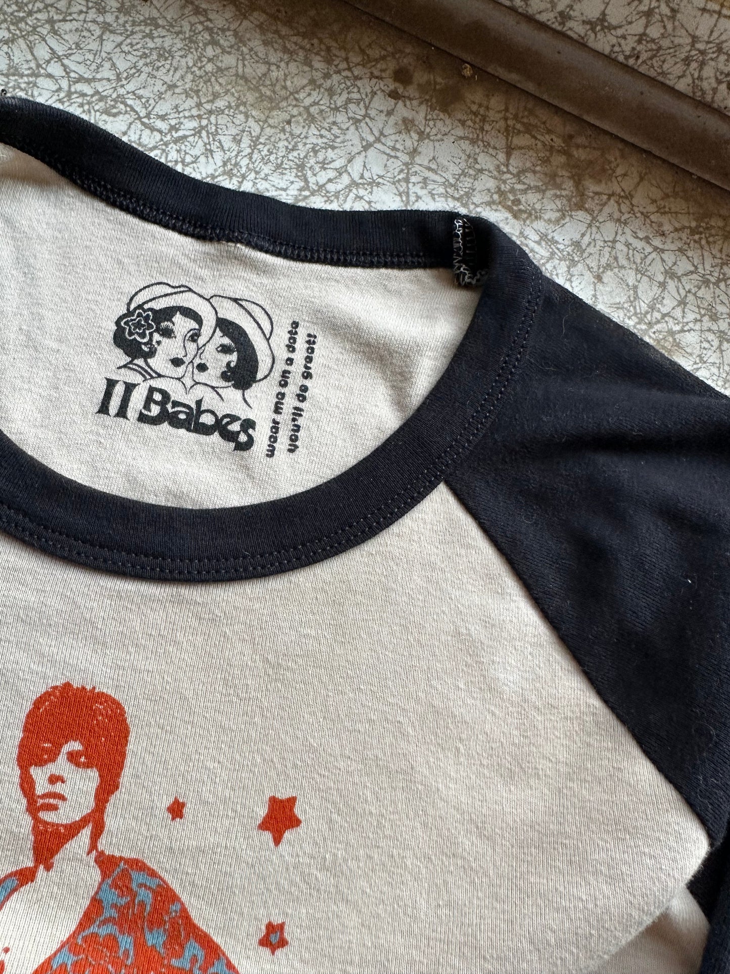 Ziggy Fanclub Raglan Baby Tee