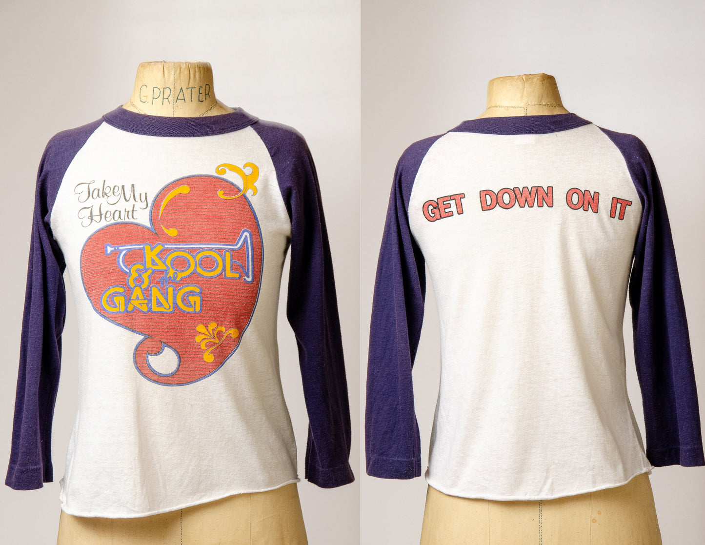 1980s Kool and The Gang Get Down On It Cotton Crew T Shirt