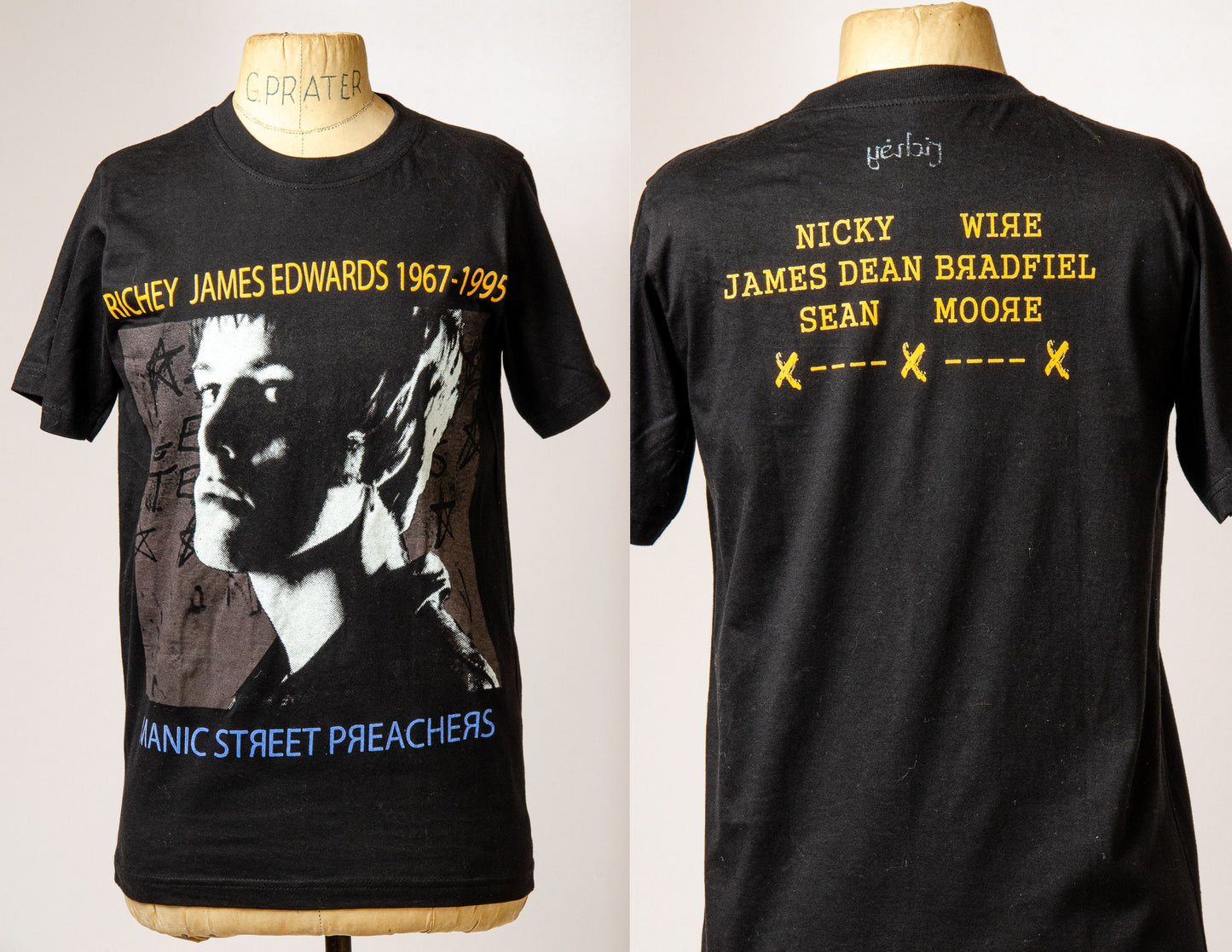 Y2K Manic Street Preachers Richey James Edwards Memorial T Shirt