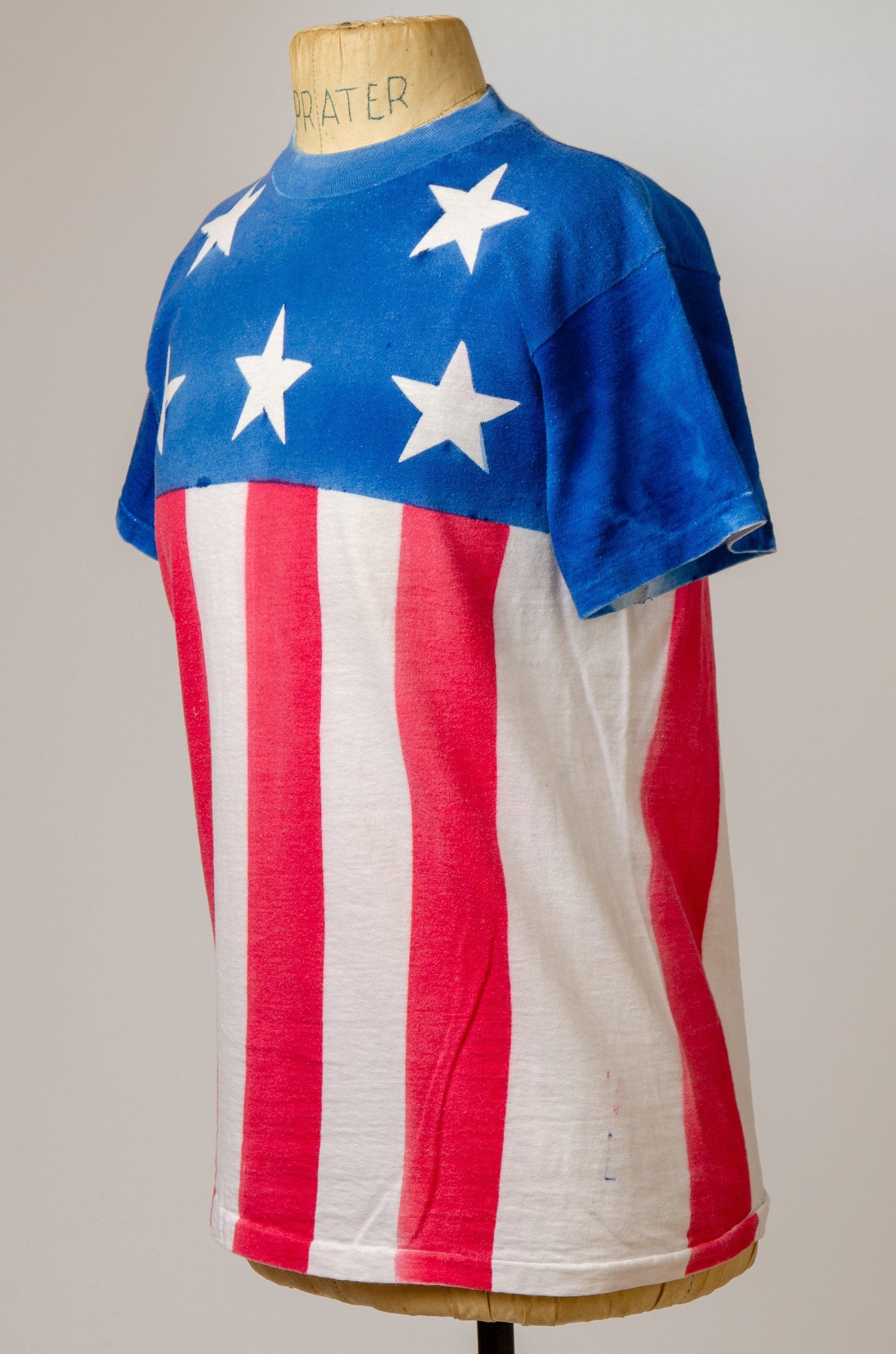 Vintage American Flag Shirt Spirit of 76 Hippie Airbrush T Shirt