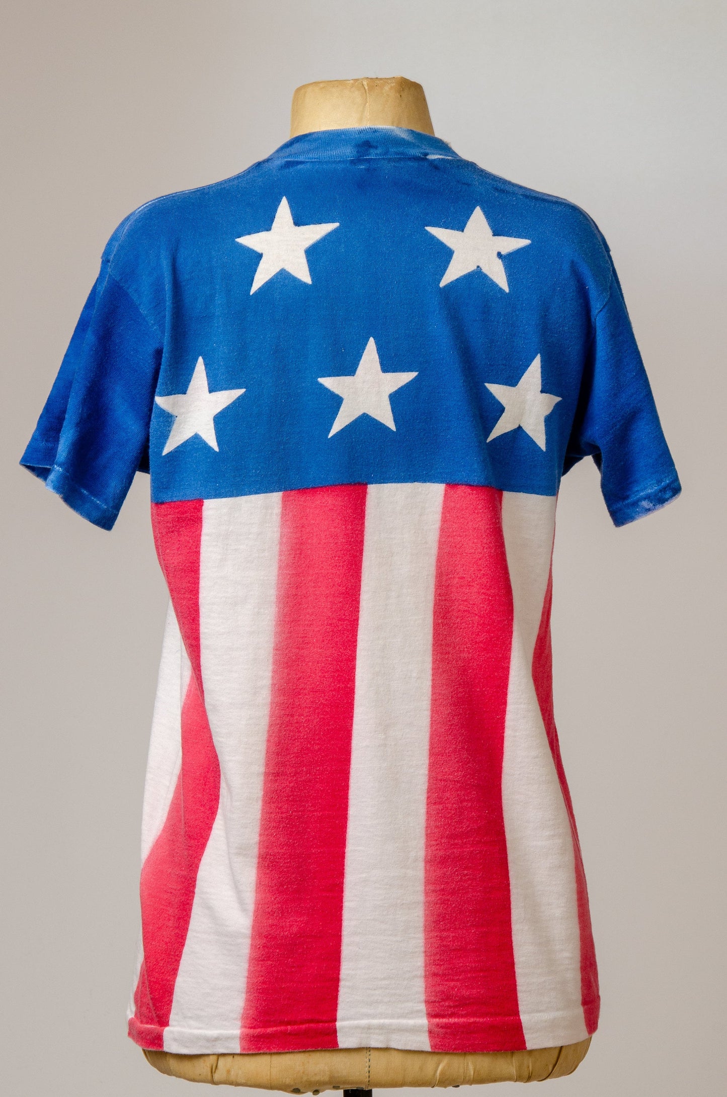 Vintage American Flag Shirt Spirit of 76 Hippie Airbrush T Shirt