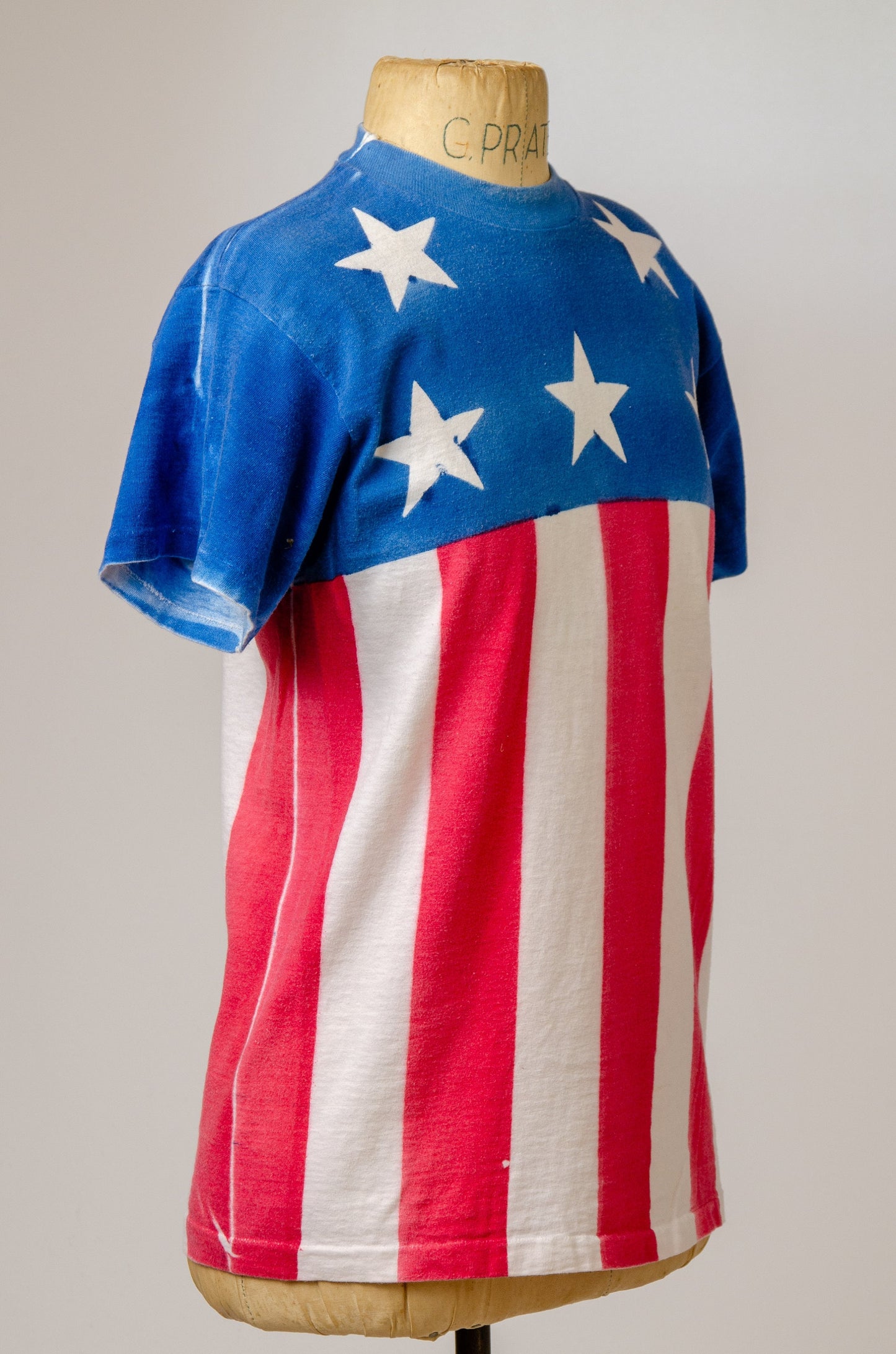 Vintage American Flag Shirt Spirit of 76 Hippie Airbrush T Shirt