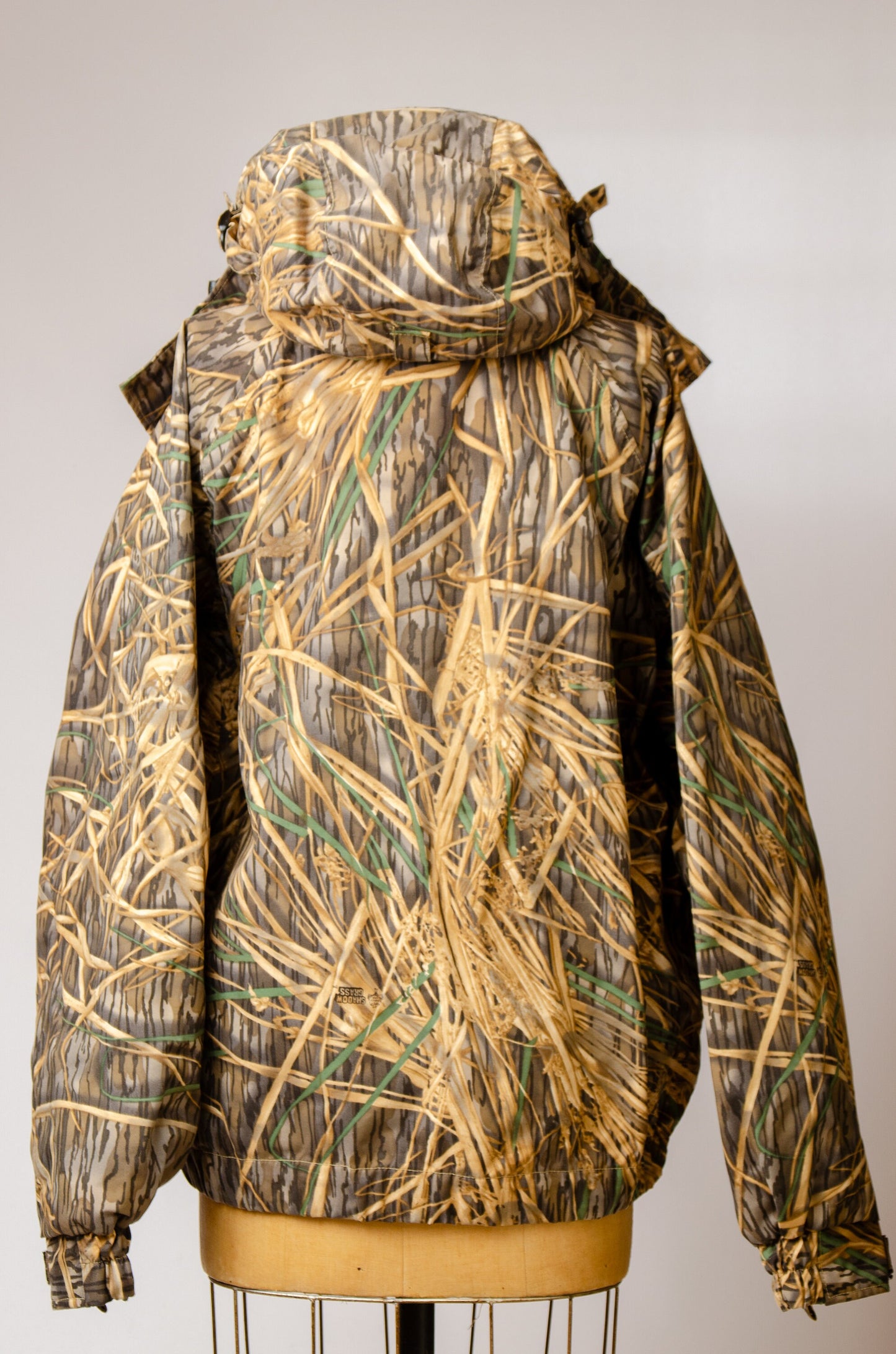 Vintage Camo Parka Hooded Camouflage Hunting Jacket