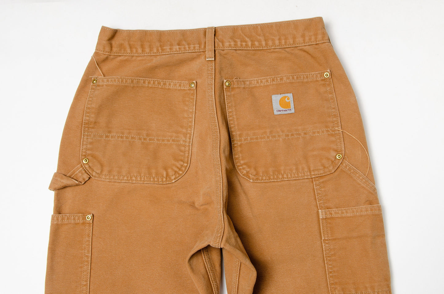 Vintage Carhartt USA Jeans Brown Cotton Denim Utility Jeans 30 x 32