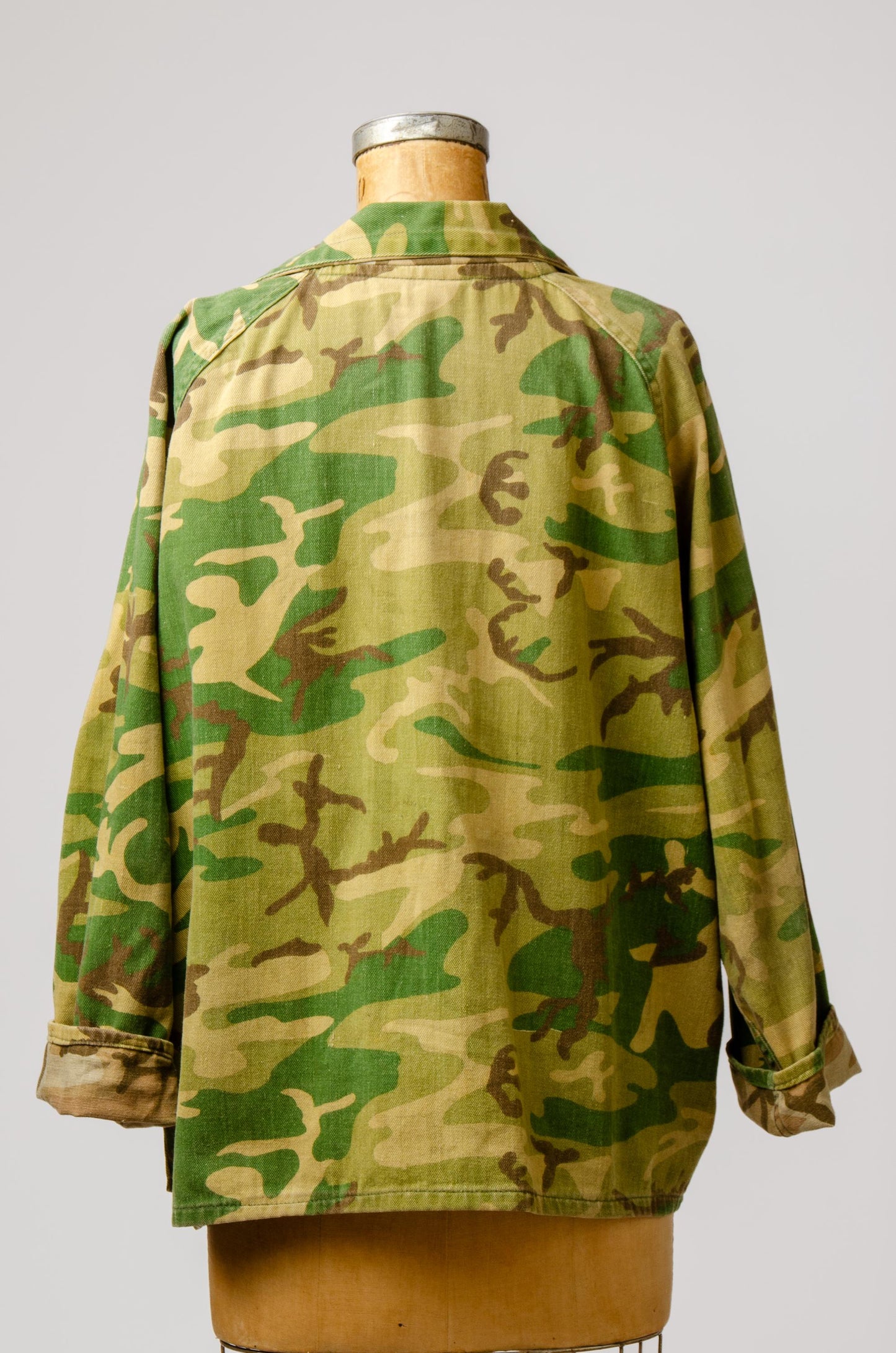 1960s Frog Skin Camo Jacket Reversible Camouflage Hunting Jacket