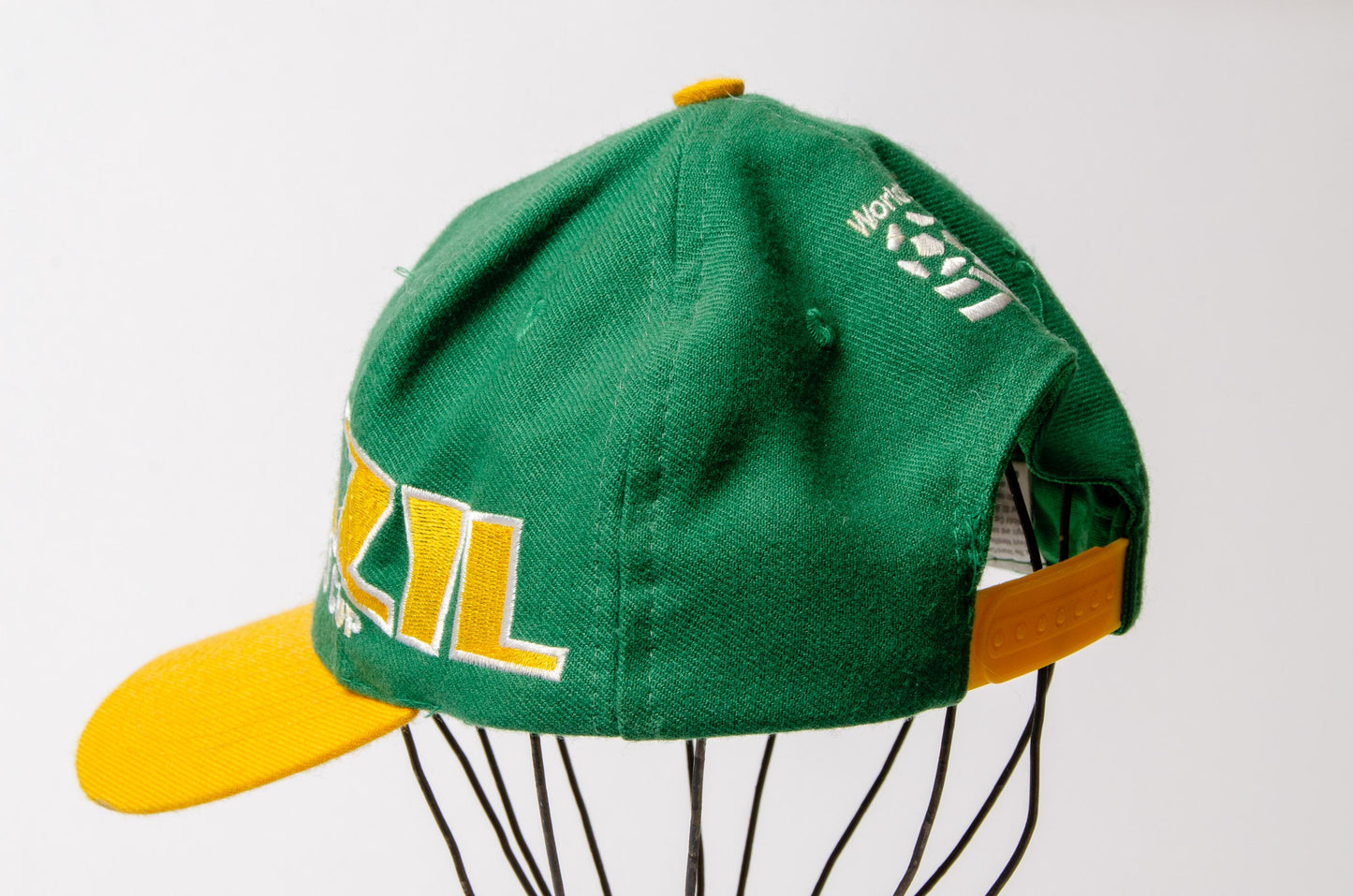 Vintage Brazil 1994 World Cup Snap Back Hat Football Soccer Cap