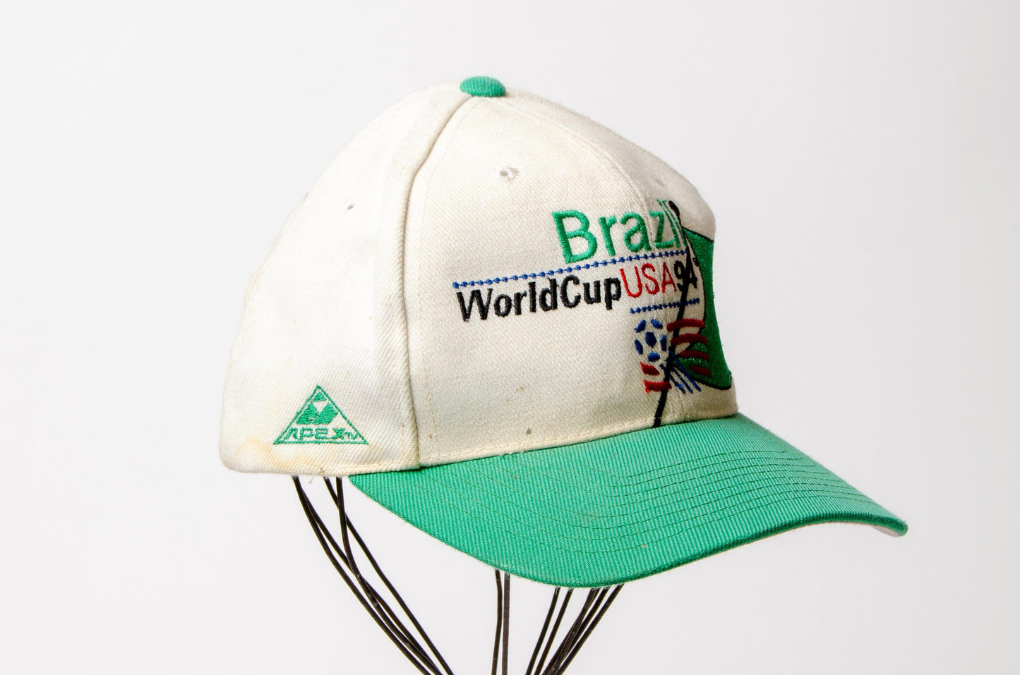 Vintage 1994 Brazil World Cup Snap Back Hat Football Soccer Cap