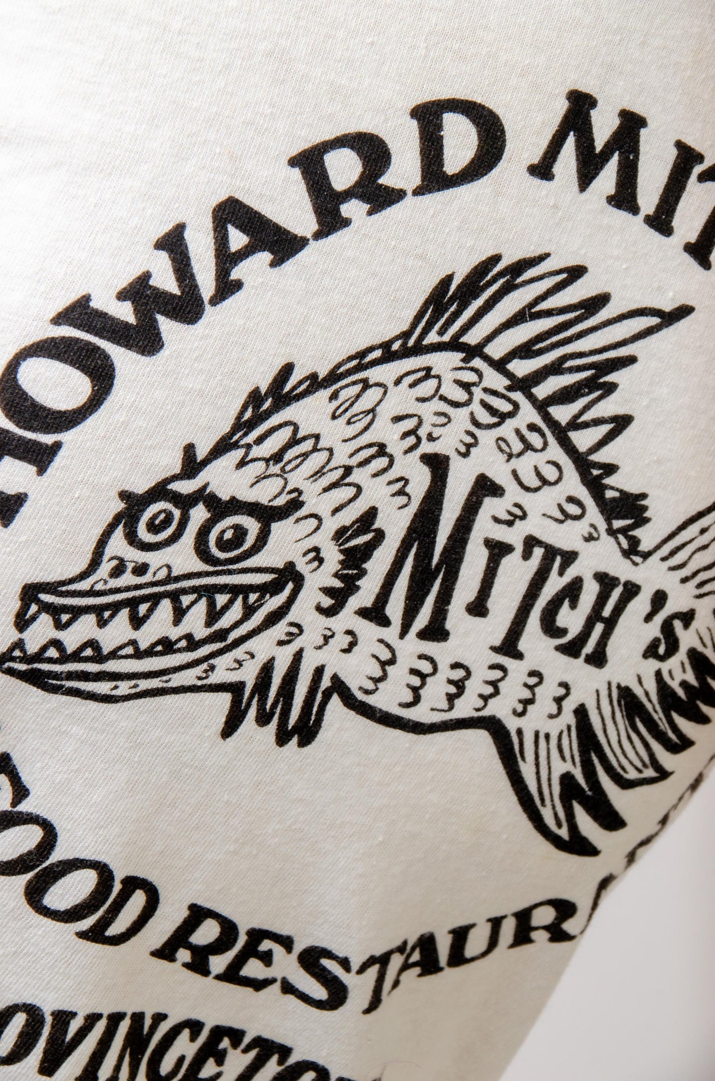 1970s Howard Mitcham Seafood Restaurant Provincetown T Shirt