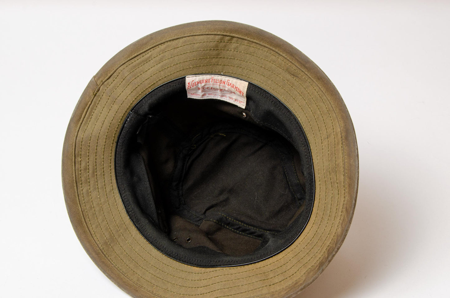 Vintage Filson Tin Cloth Packer Hat