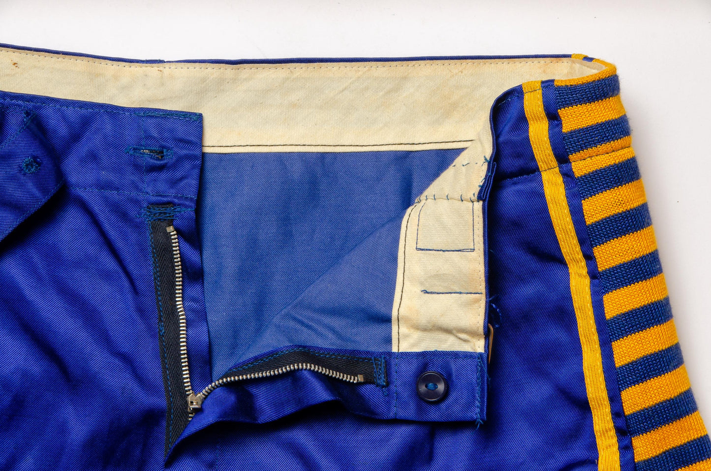 1950s Satin Basketball Shorts Belted Mens Uniform Shorts W 34