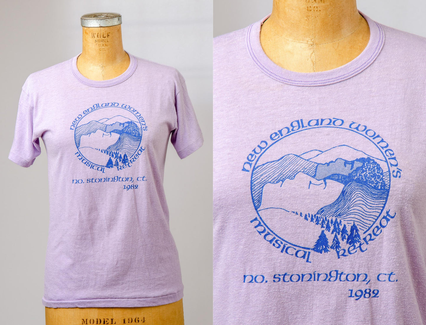 1982 Feminist New England Womens Musical Retreat T Shirt