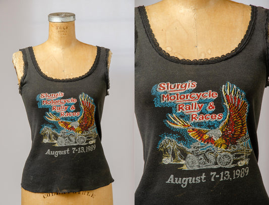 1980s Harley Eagle Sturgis Motorcycle Rally Biker Tank Top