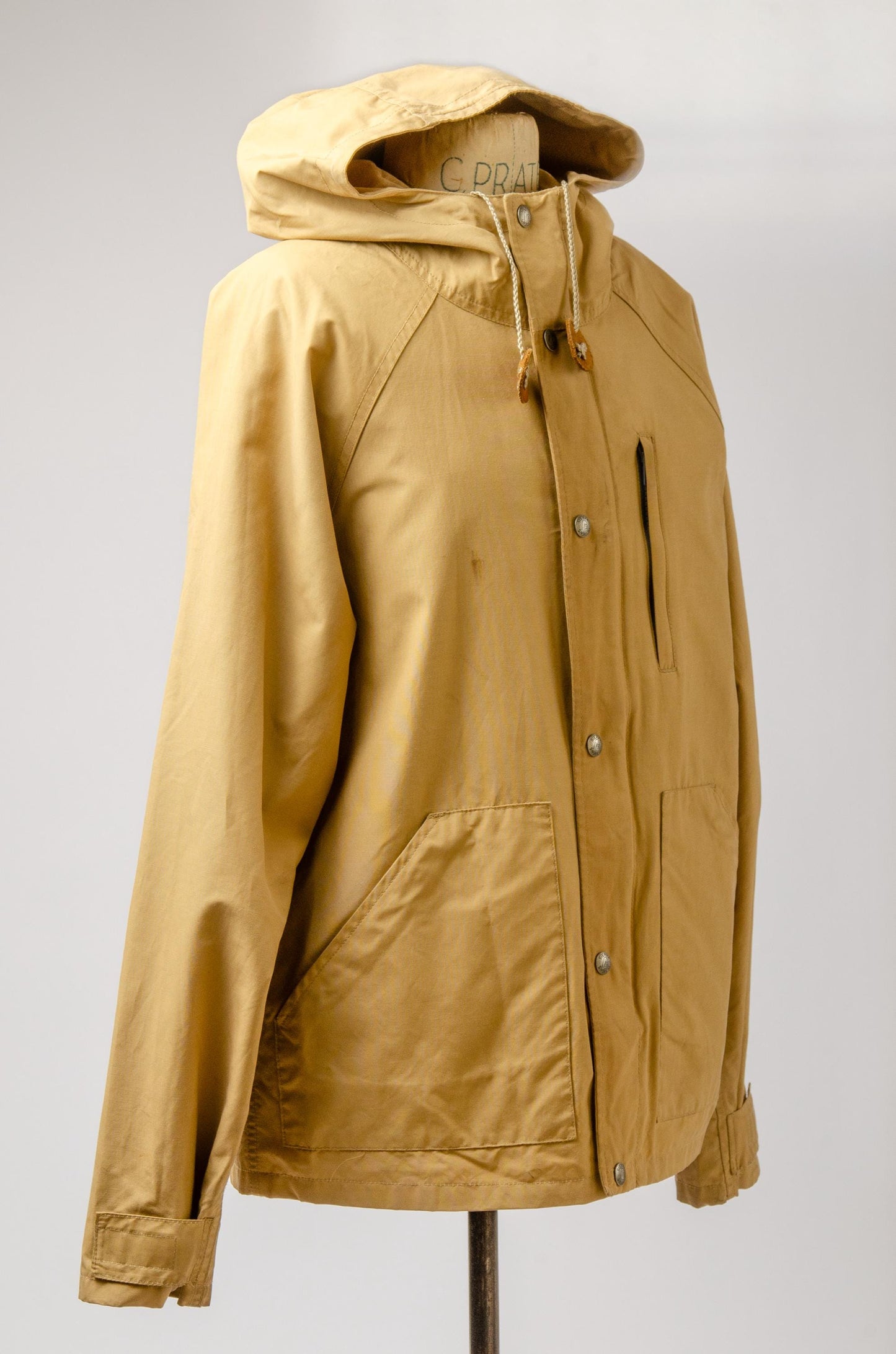 1980s Sierra Designs Parka Beige Anorak Hooded Mountaineering Jacket