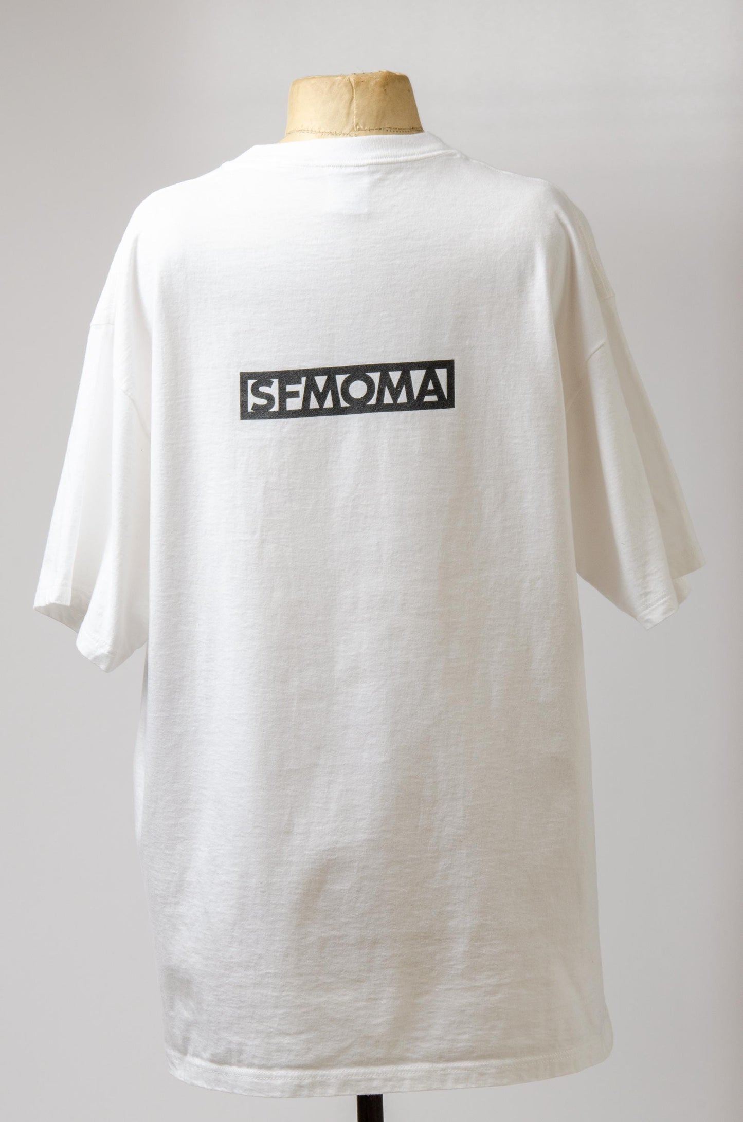 90s San Fransisco Museum of Modern Art Deadstock White Cotton T Shirt