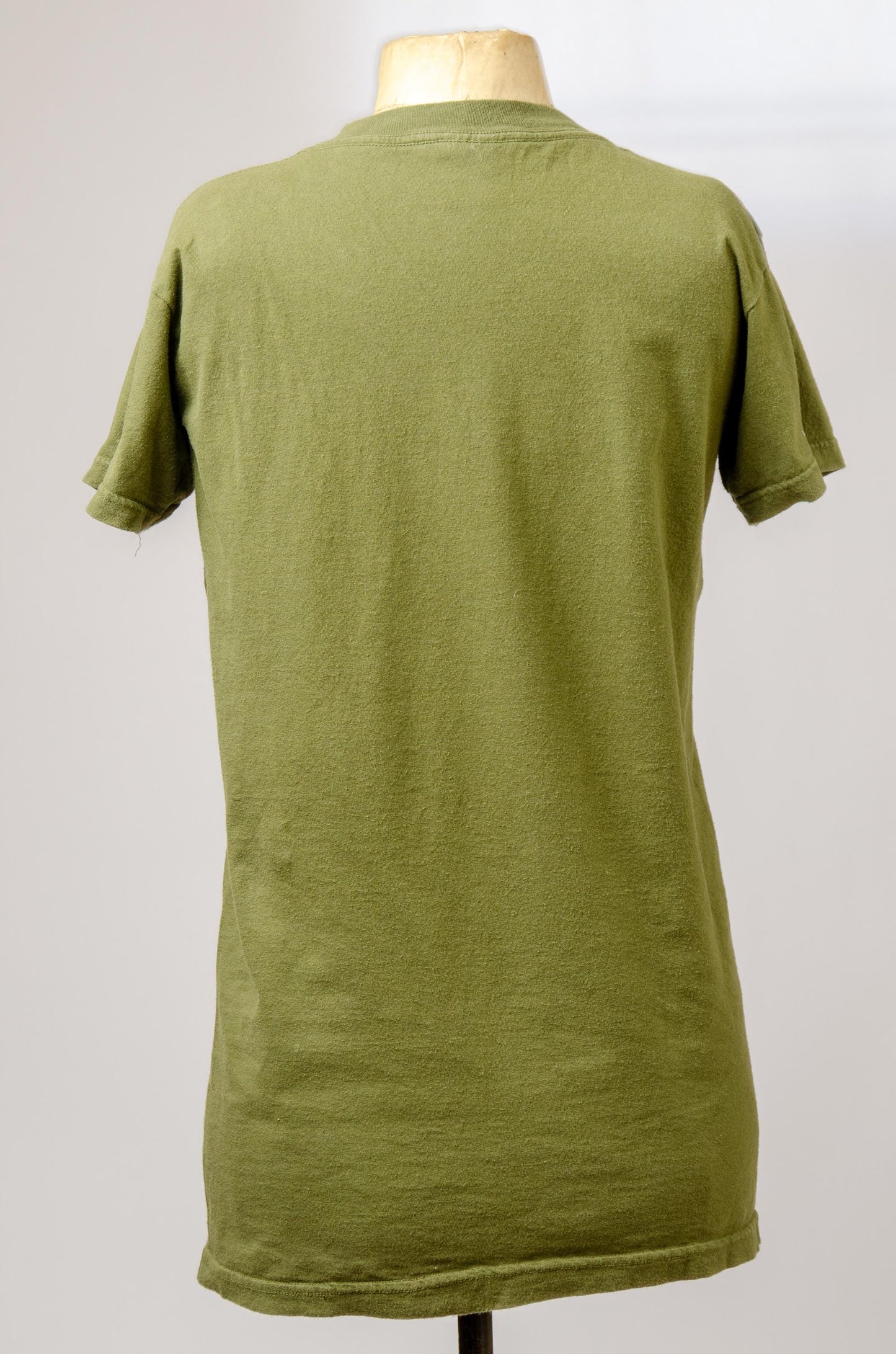 Vintage Army Surplus Green Cotton T Shirt