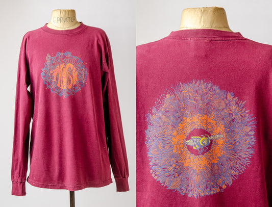 90 Phish Mandala Long Sleeve Cotton T Shirt