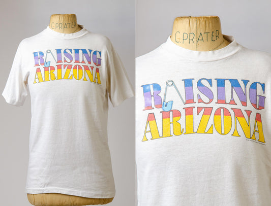 1980s Raising Arizona Nicolas Cage Movie Promo T Shirt