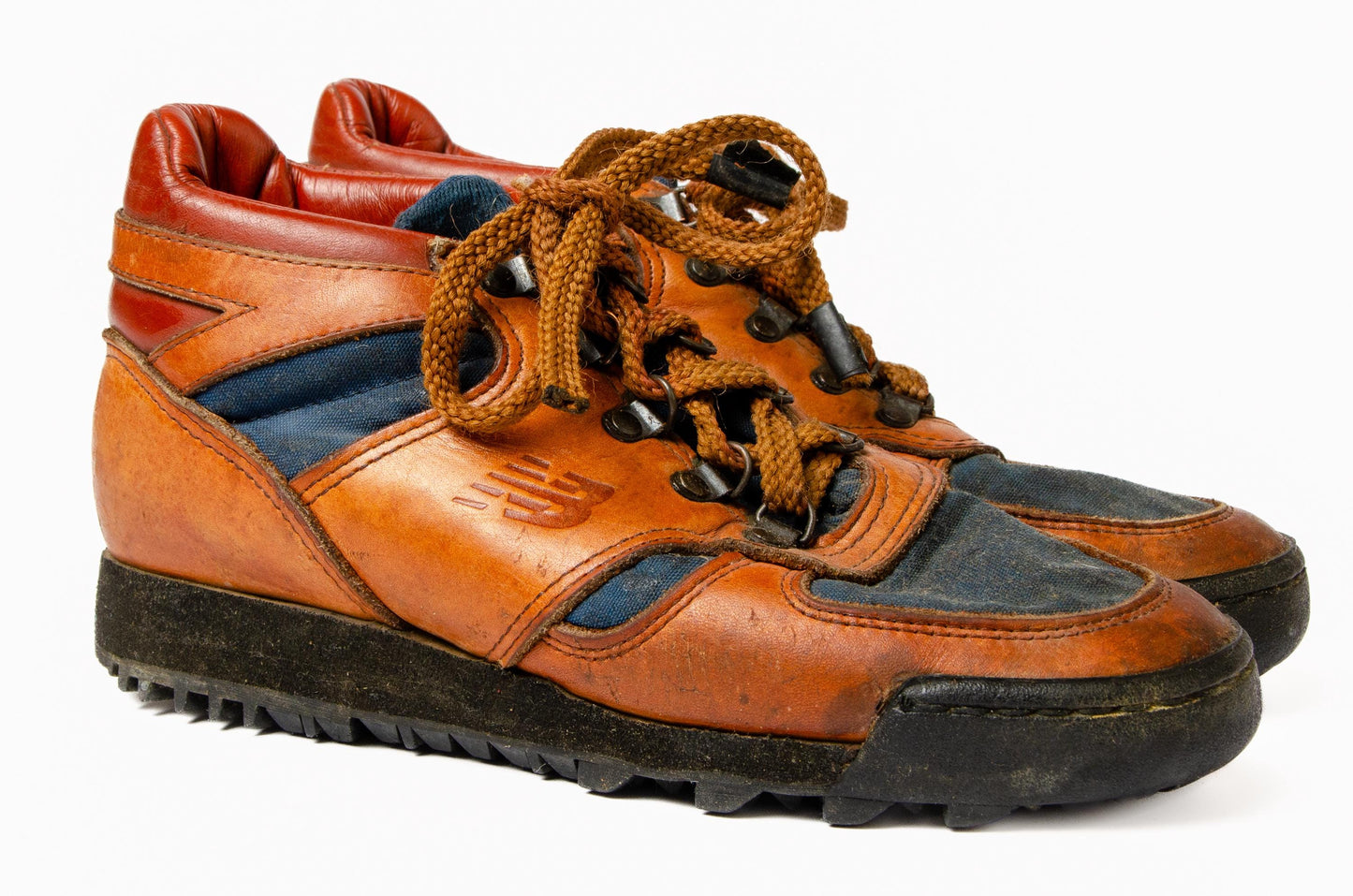 1980s New Balance Gortex & Leather Mountaineer Hiking Boots, 7.5 womens