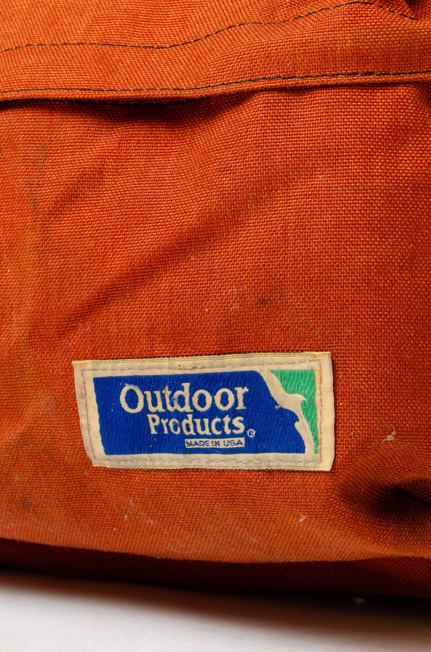 1970s Outdoor Products Backpack Harvest Orange Cordura Daypack