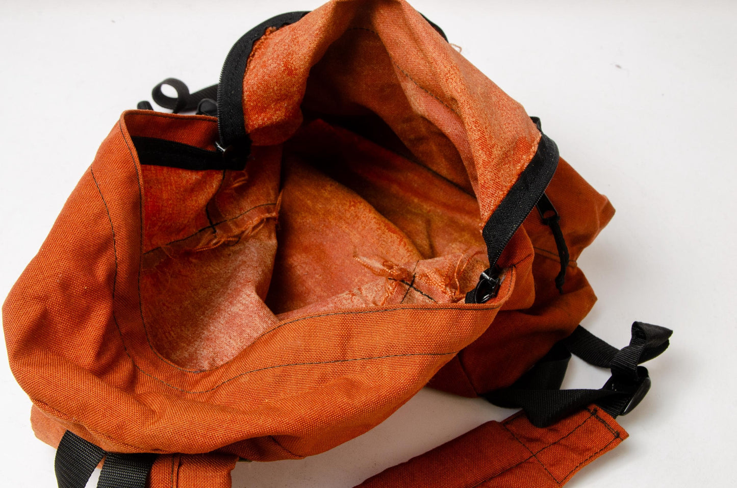 1970s Outdoor Products Backpack Harvest Orange Cordura Daypack