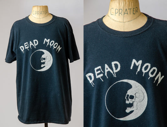 Vintage Dead Moon Faded Black Cotton Hardcore Punk T Shirt