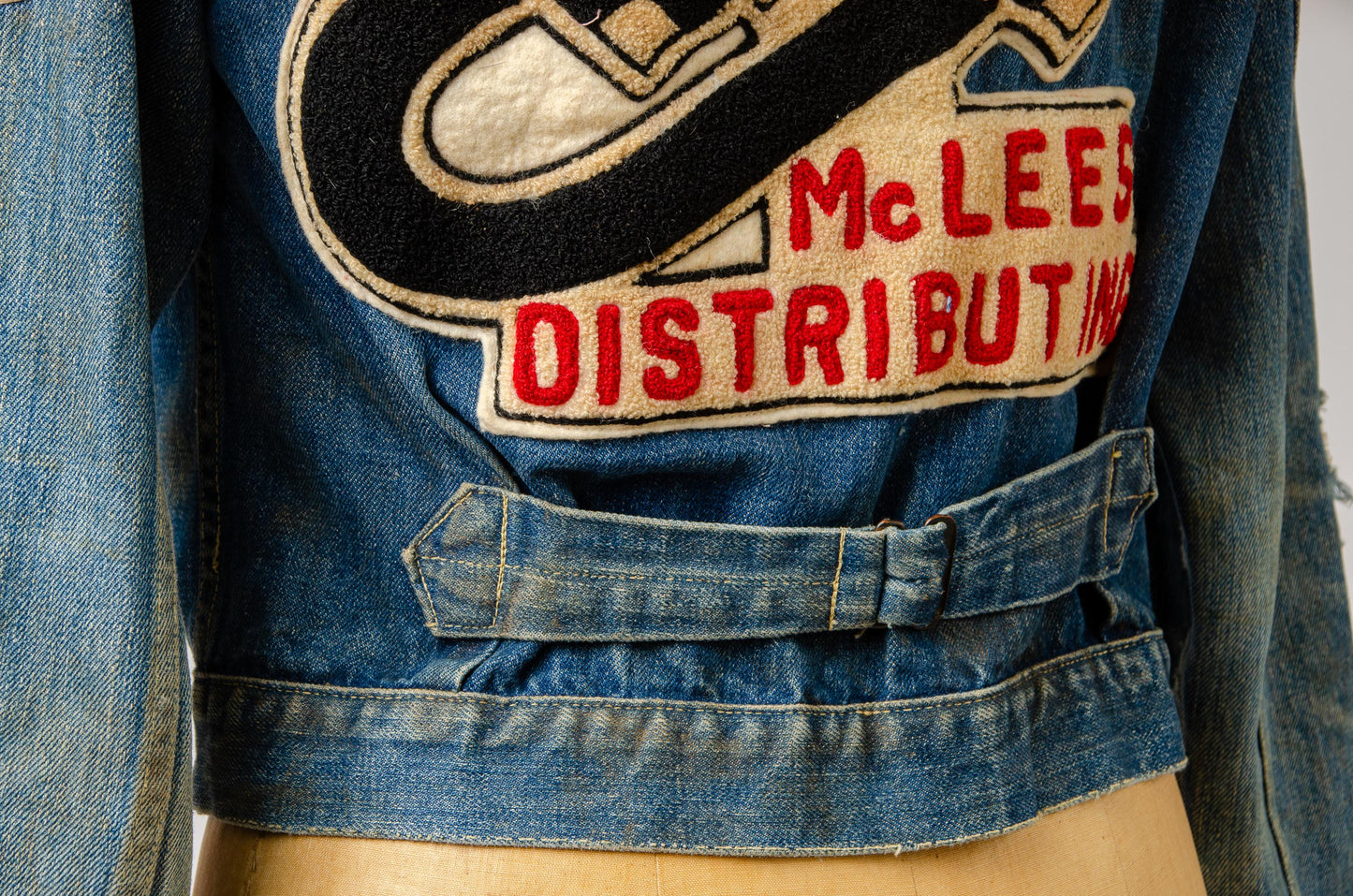 1950s Type 1 Foremost Indigo Denim Racing Patched Up Jean Jacket