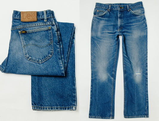 Vintage LEE Perfectly Worn Straight Leg Ranch Jeans 32 x 29