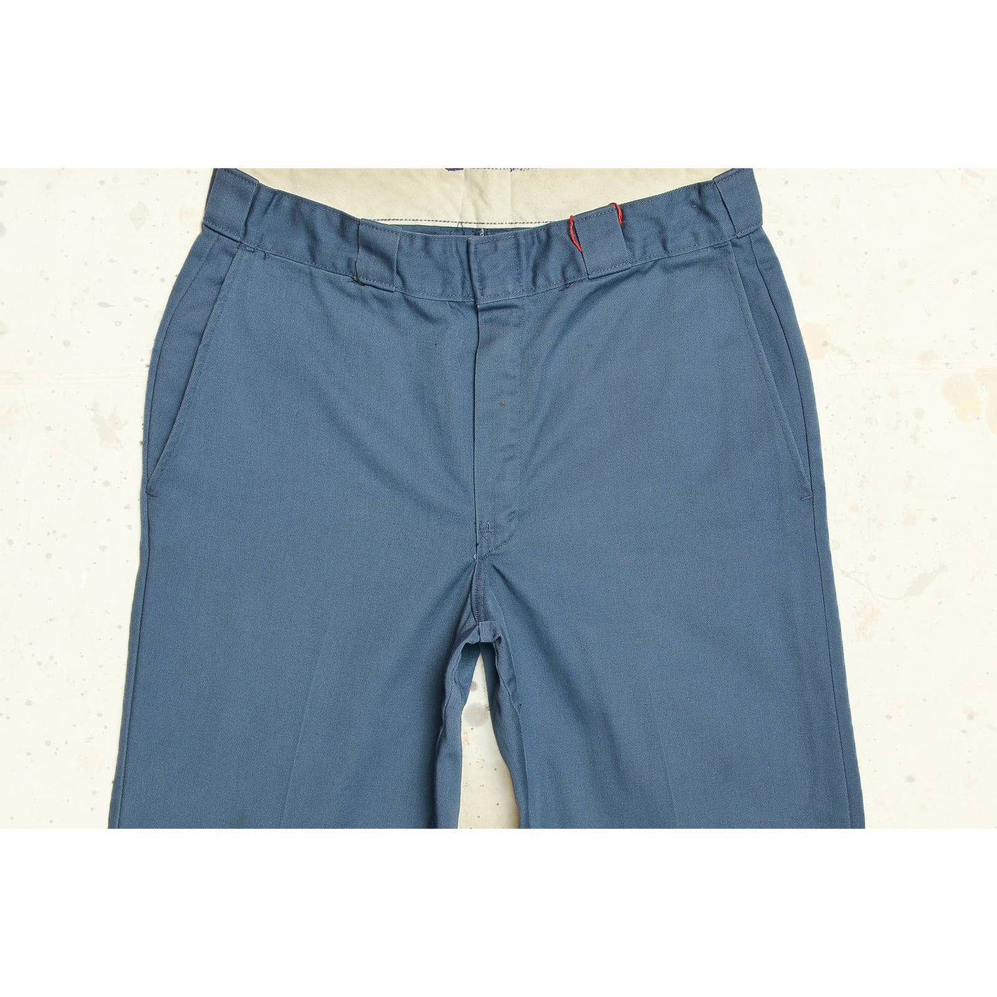 1980s Dickies Blue Canvas Cotton Skateboard Pants 31 x 29