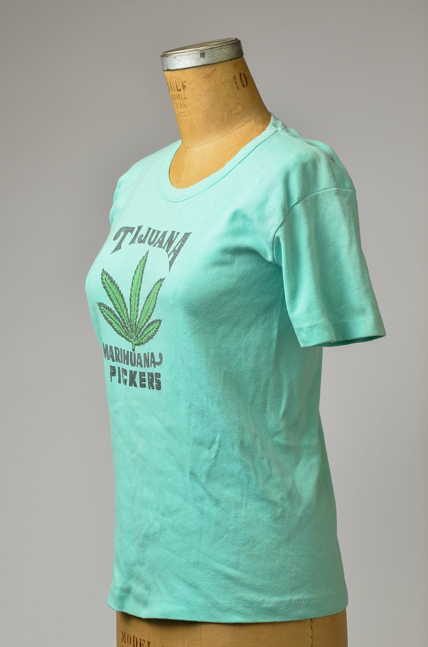 1970s Tijuana Marihuana Pickers Pot Shop Weed Tee Hippie T Shirt