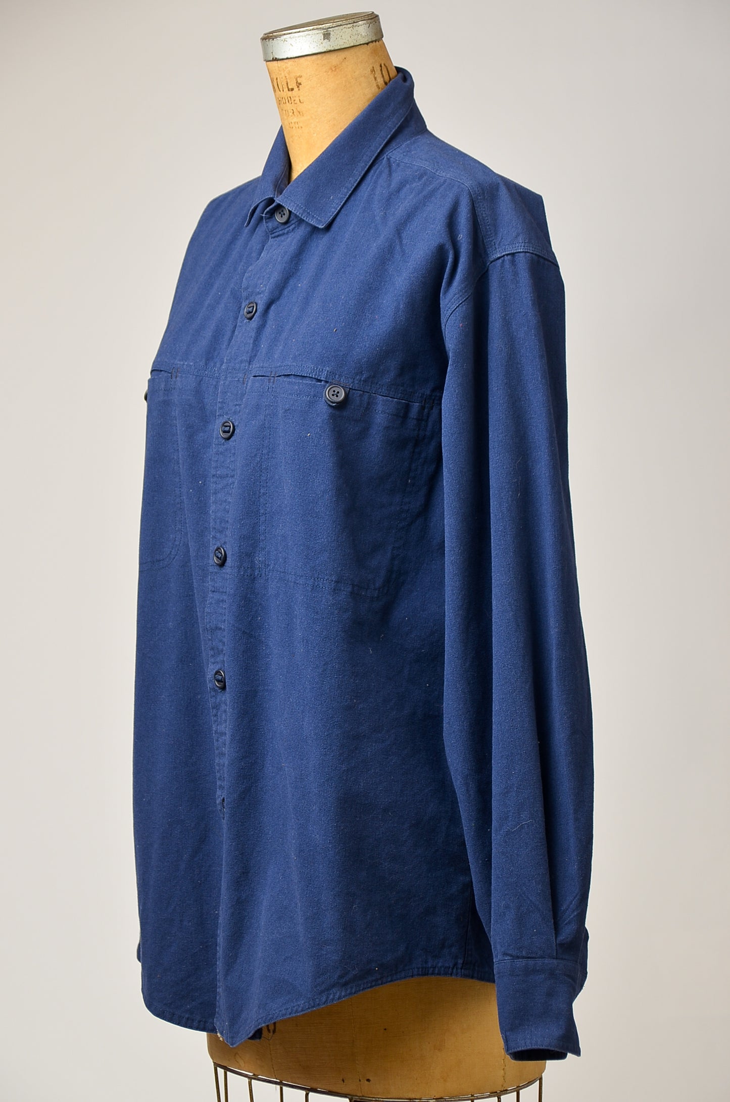 Vintage Patagonia Navy Blue Button Down Outdoorsman Shirt Jacket
