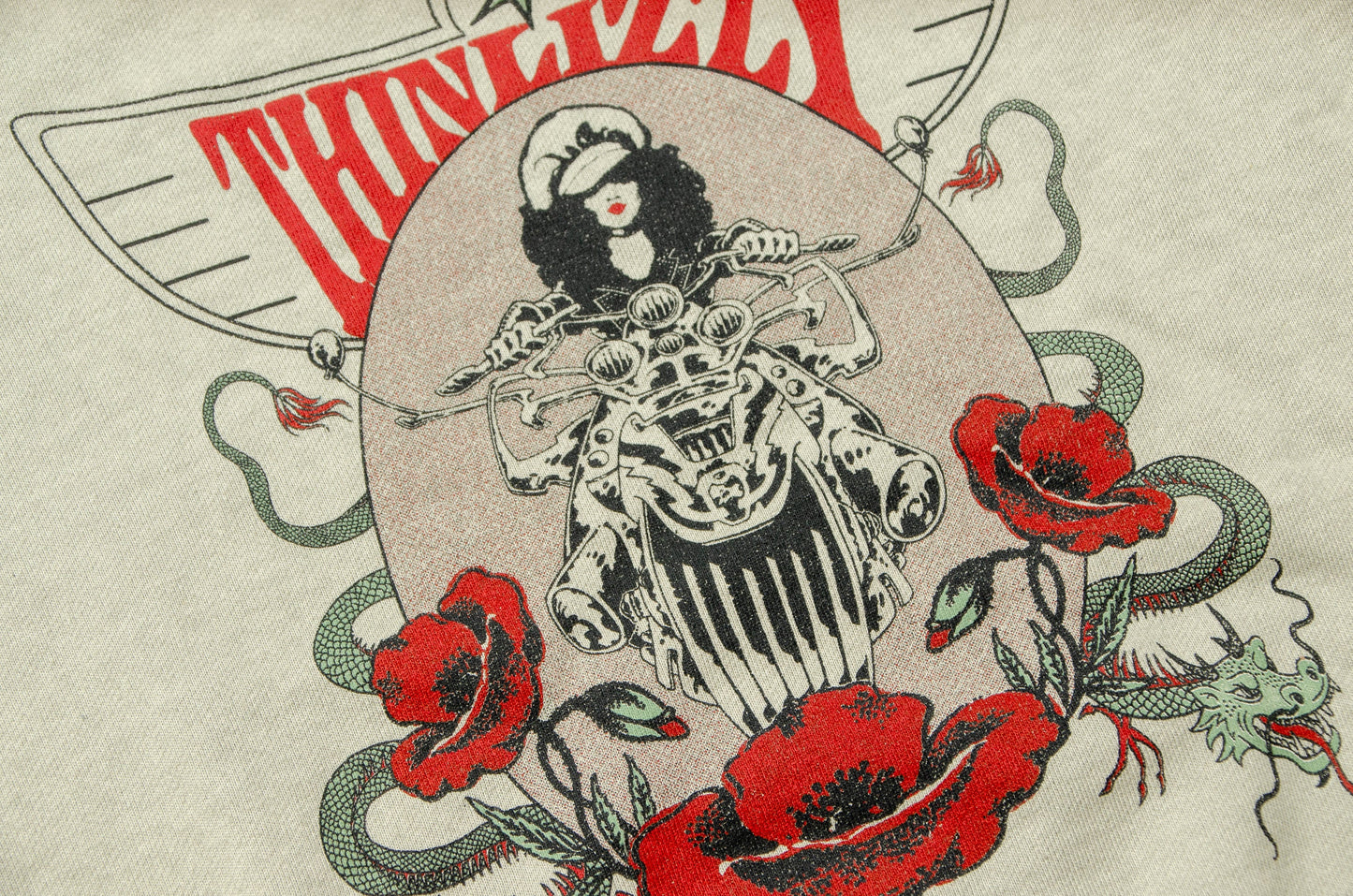 Thin Lizzy on Sage Cotton French Terry Sweatshirt