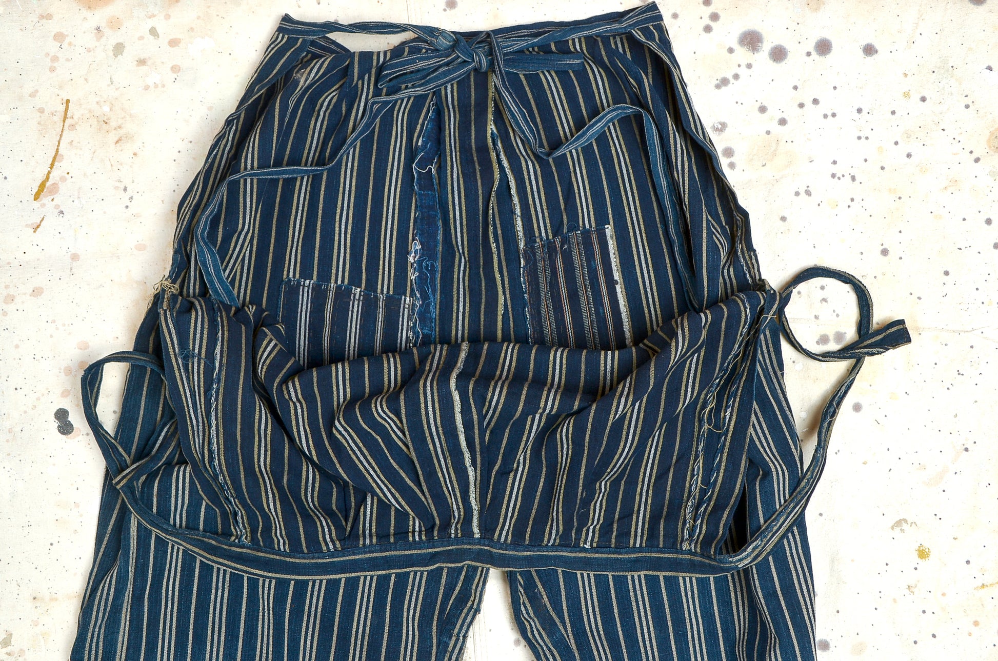 Chaap Wrap Pants Indigo