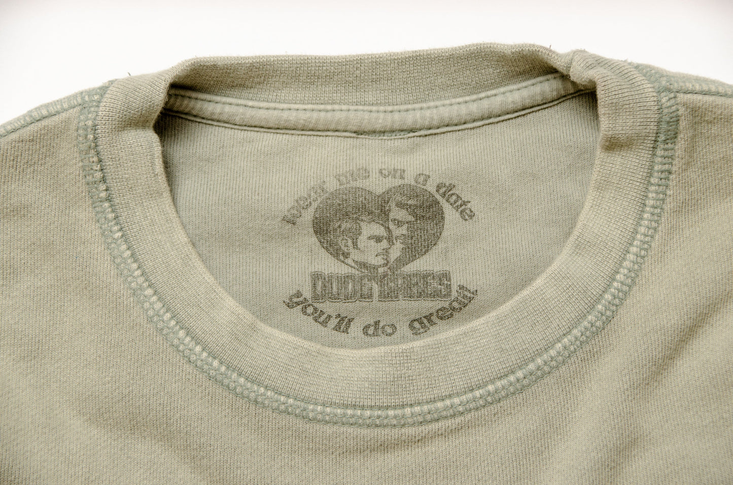 Grateful Dead Jerry Skull on Sage French Terry Sweatshirt