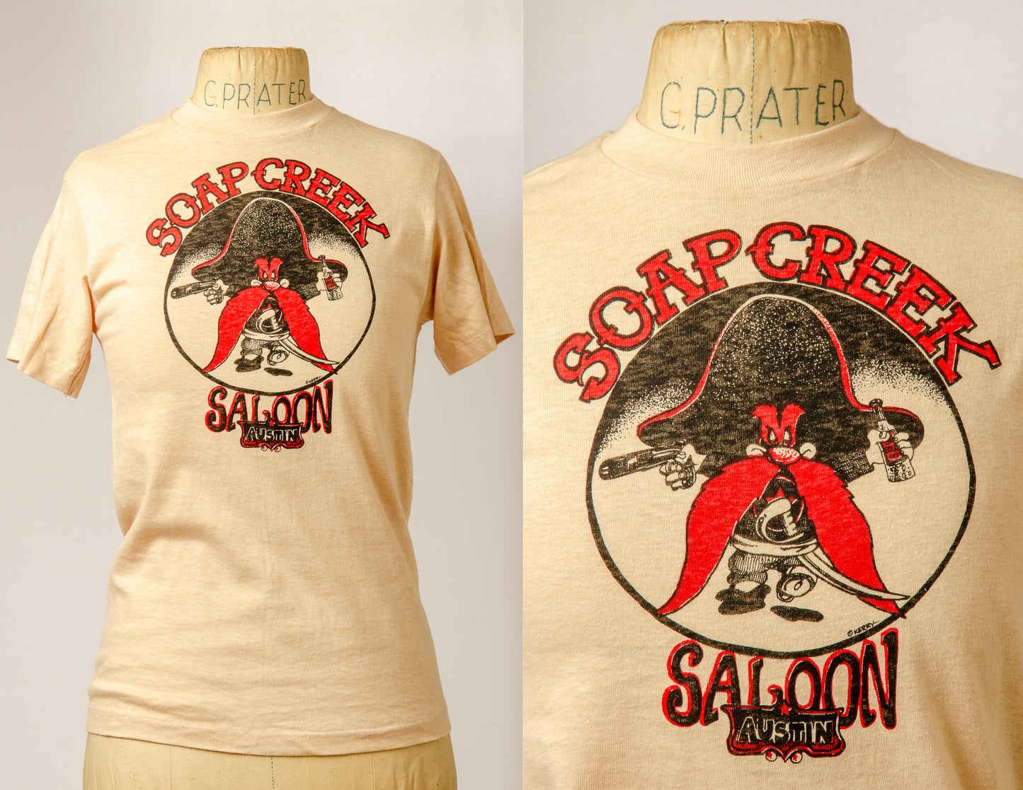 1980s Soap Creek Saloon Austin Texas Kerry Awn T Shirt