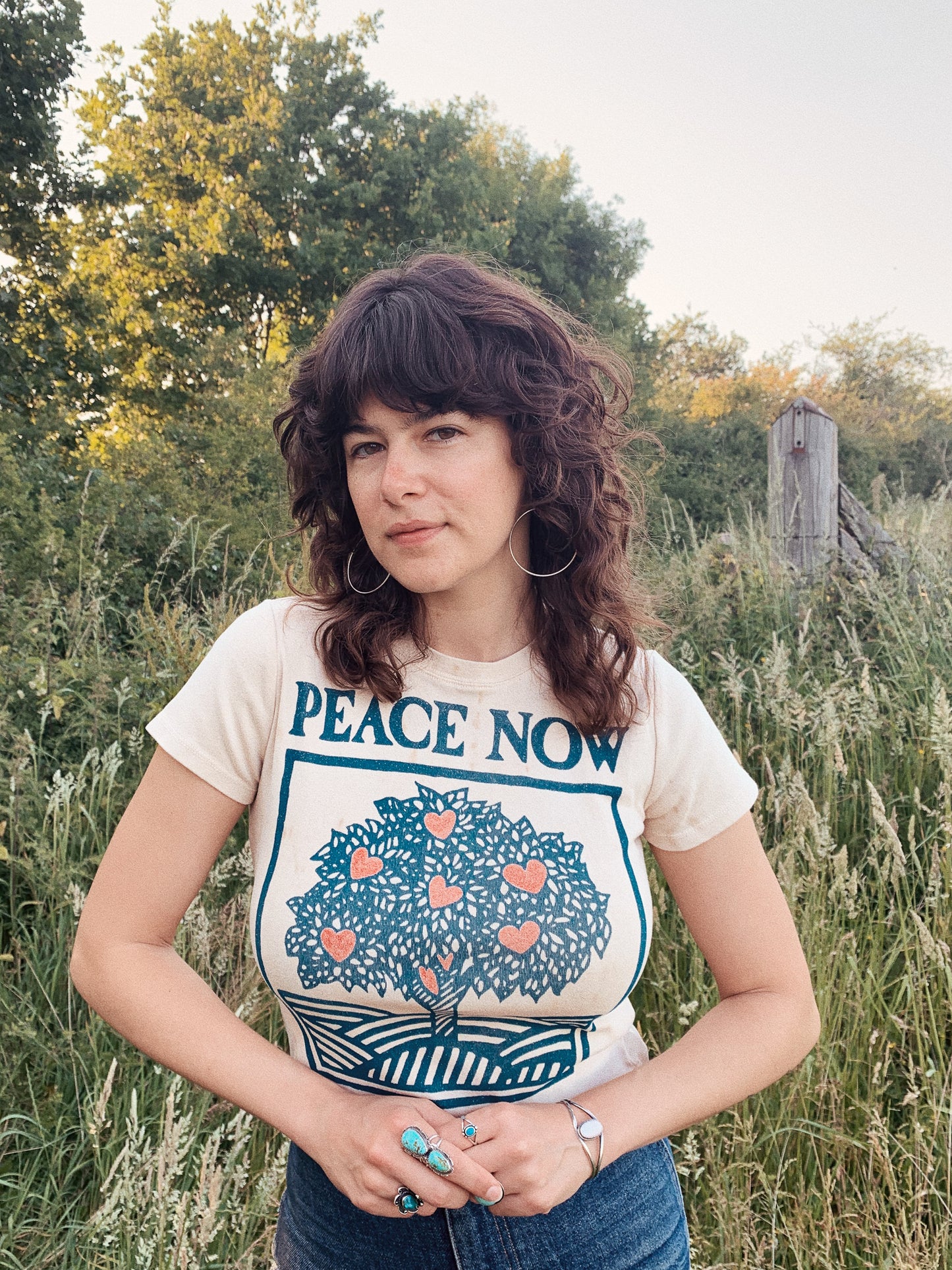 Peace Now Baby Tee